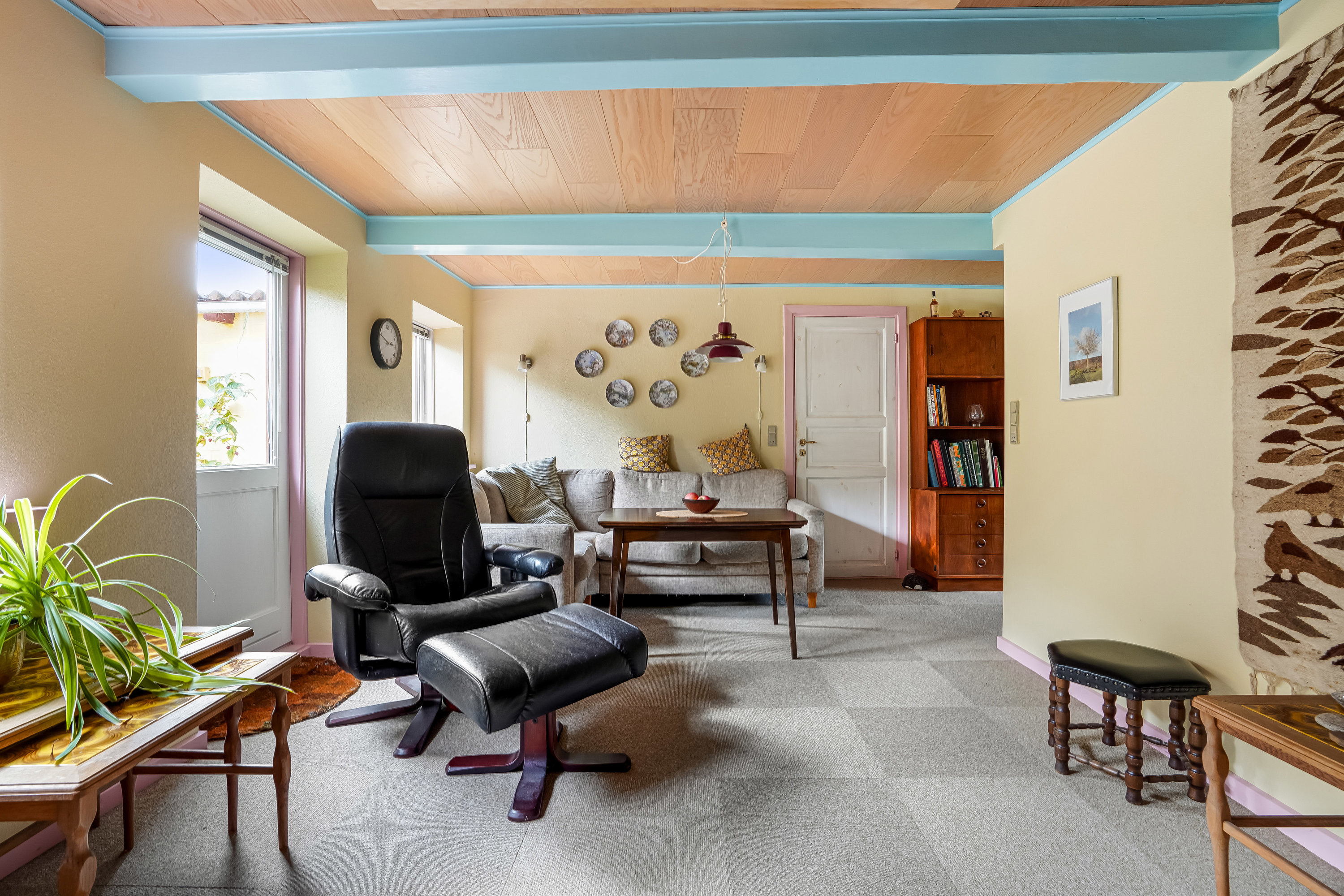 Fremhævet stue billede i fuldskærmstilstand. Billede af Middelfartvej 20, Blanke, 5466 Asperup