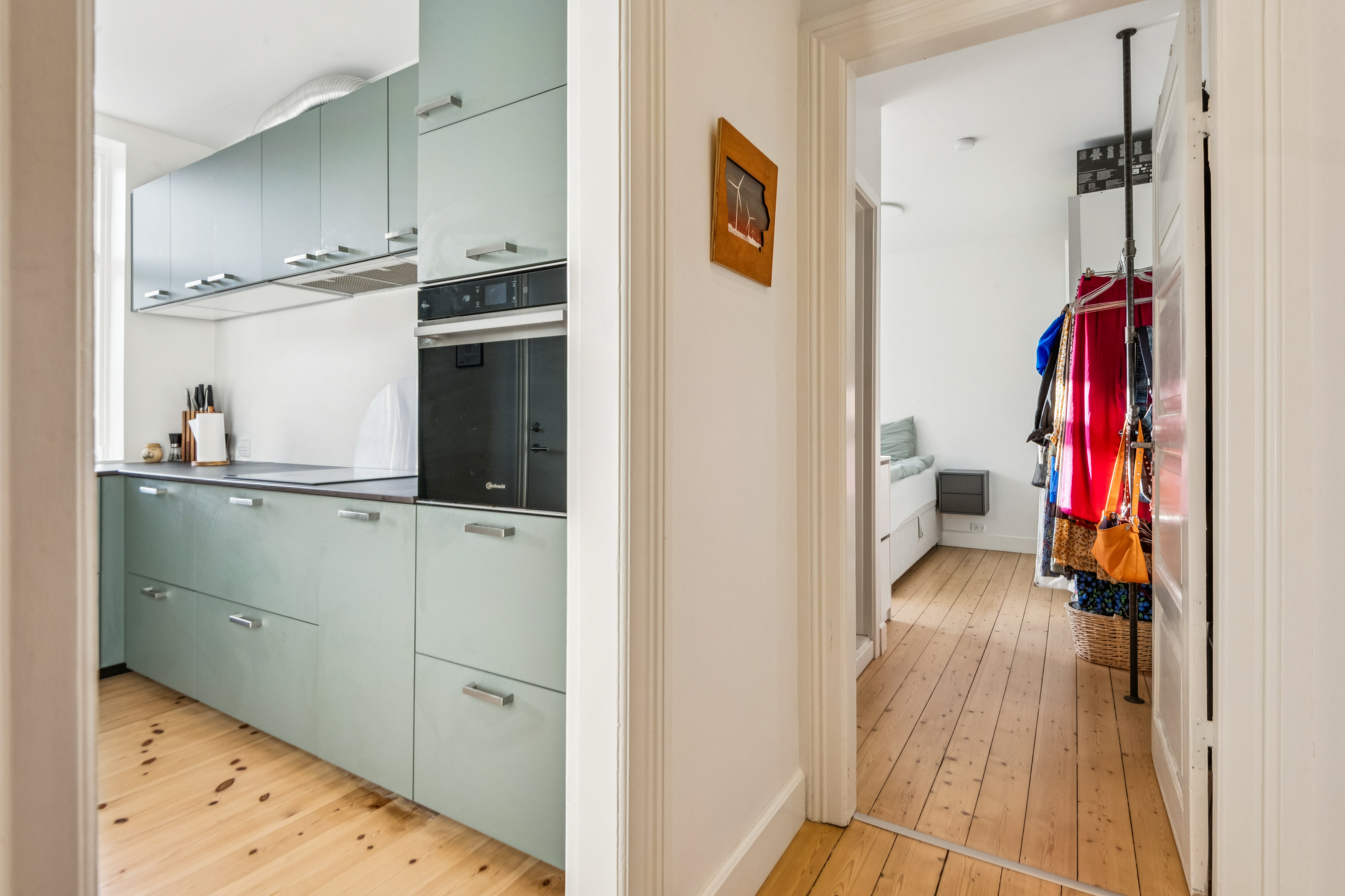 Fremhævet gang billede i fuldskærmstilstand. Billede af Islandsgade 5, 2. th., 9000 Aalborg