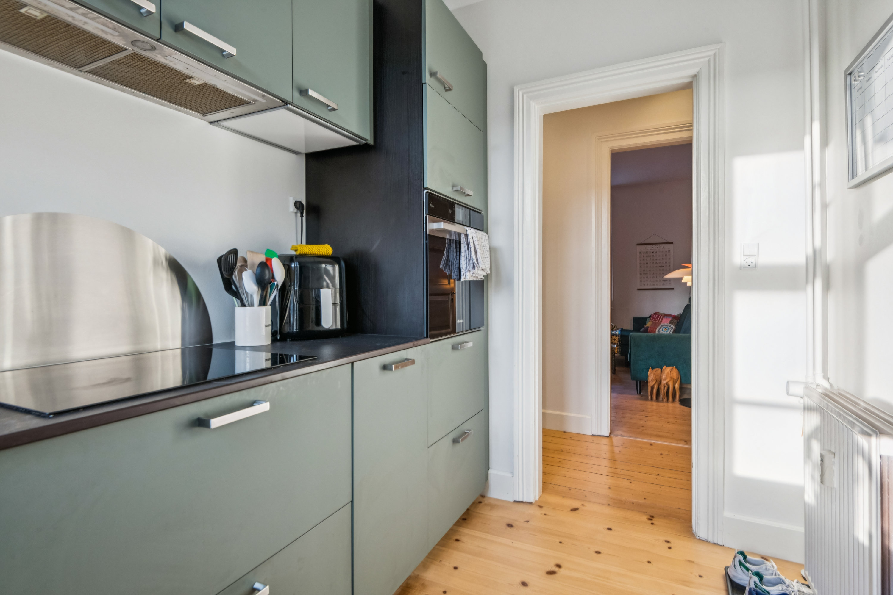 Fremhævet køkken billede i fuldskærmstilstand. Billede af Islandsgade 5, 2. th., 9000 Aalborg