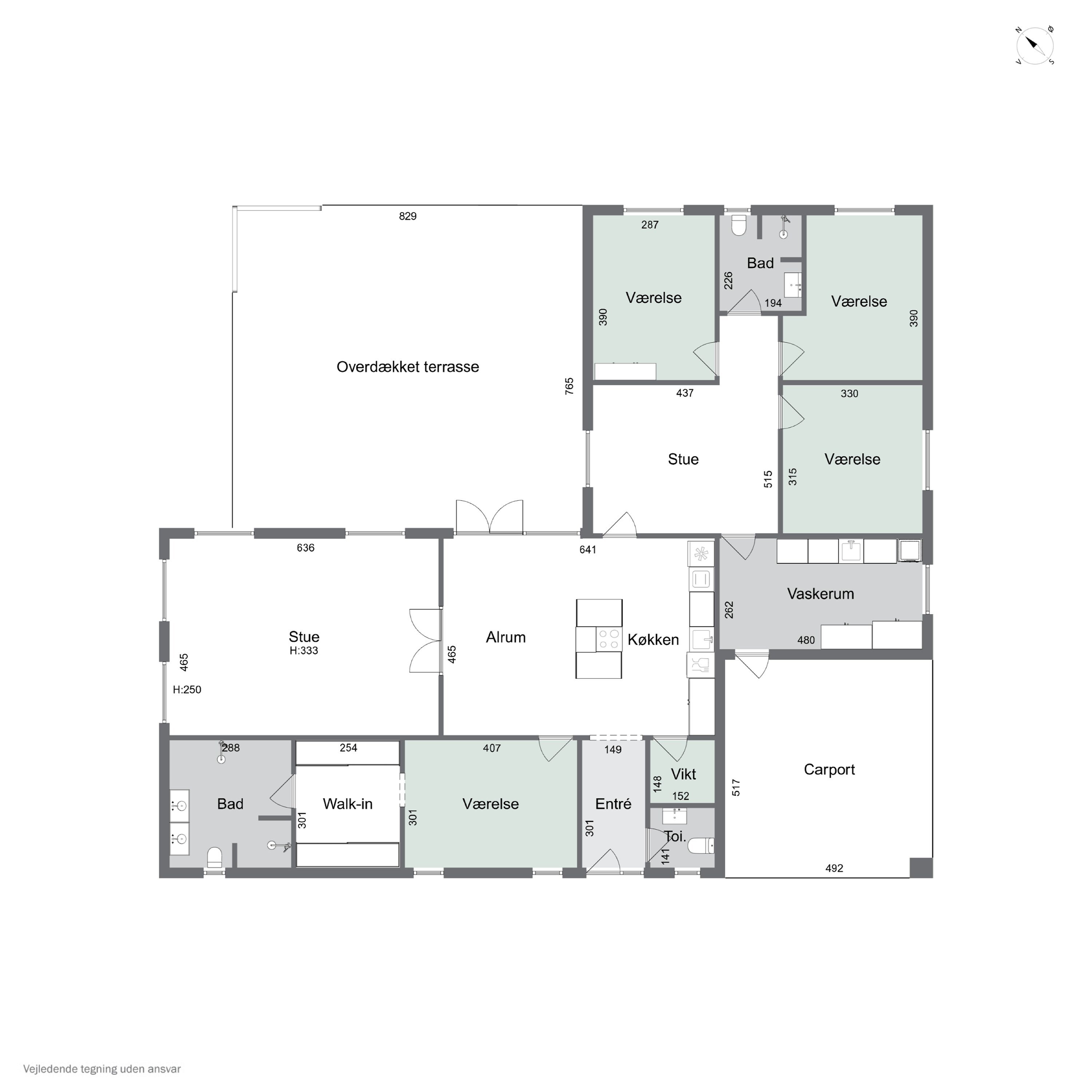 Plantegninger billede af Snedronningen 31, Seden, 5240 Odense NØ