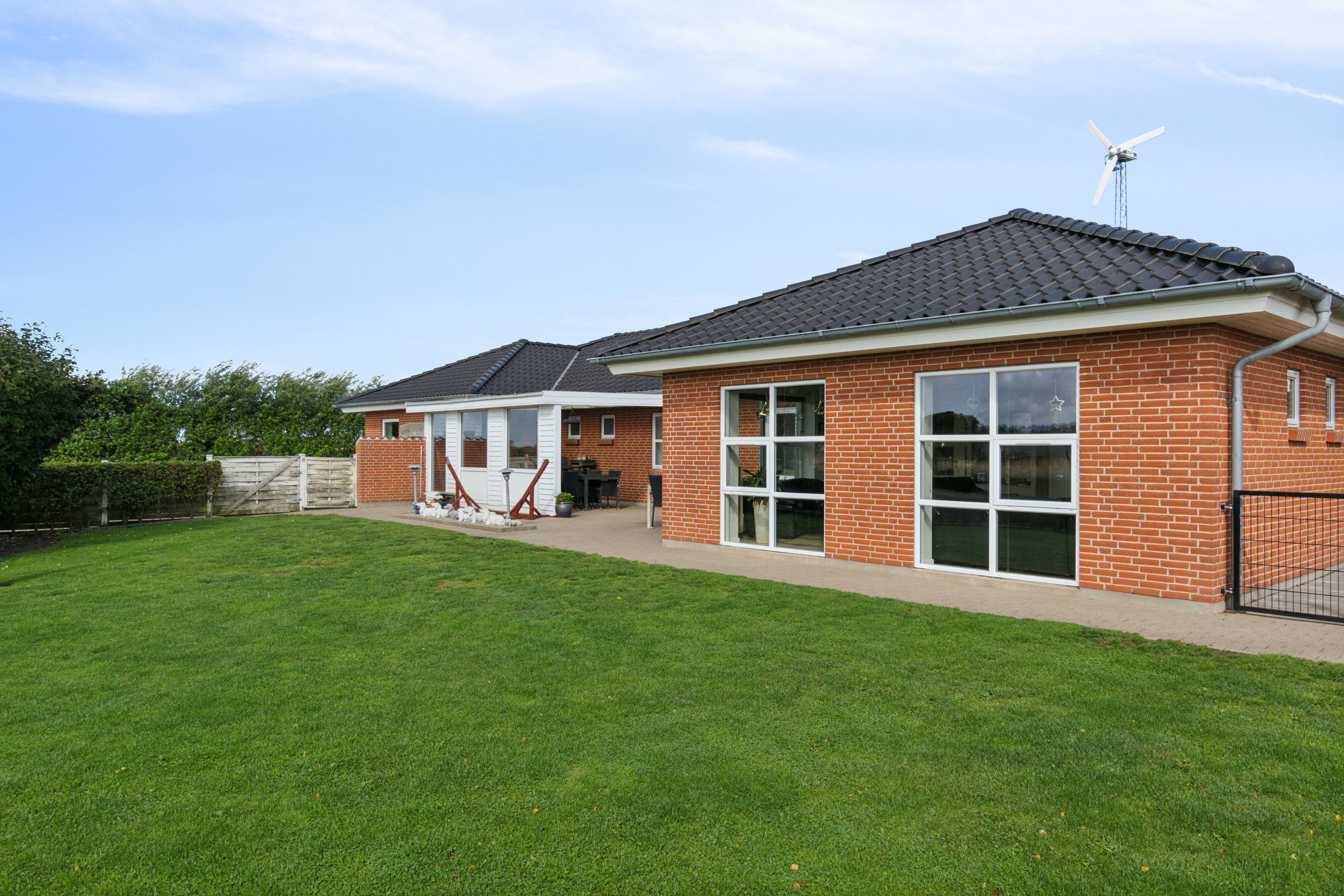 Fremhævet set fra haven billede i fuldskærmstilstand. Billede af Refstorpvej 3, 7760 Hurup Thy