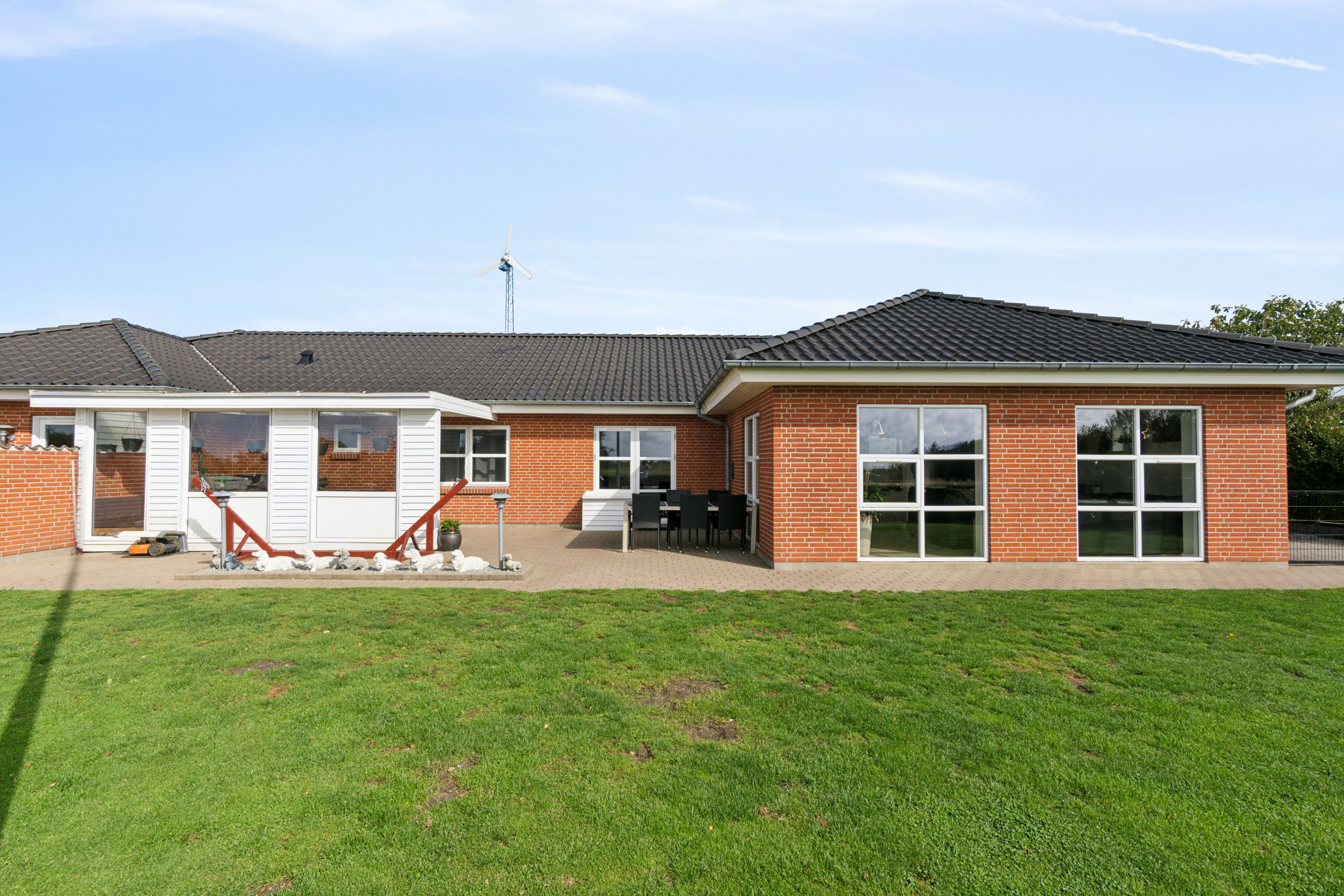 Fremhævet set fra haven billede i fuldskærmstilstand. Billede af Refstorpvej 3, 7760 Hurup Thy