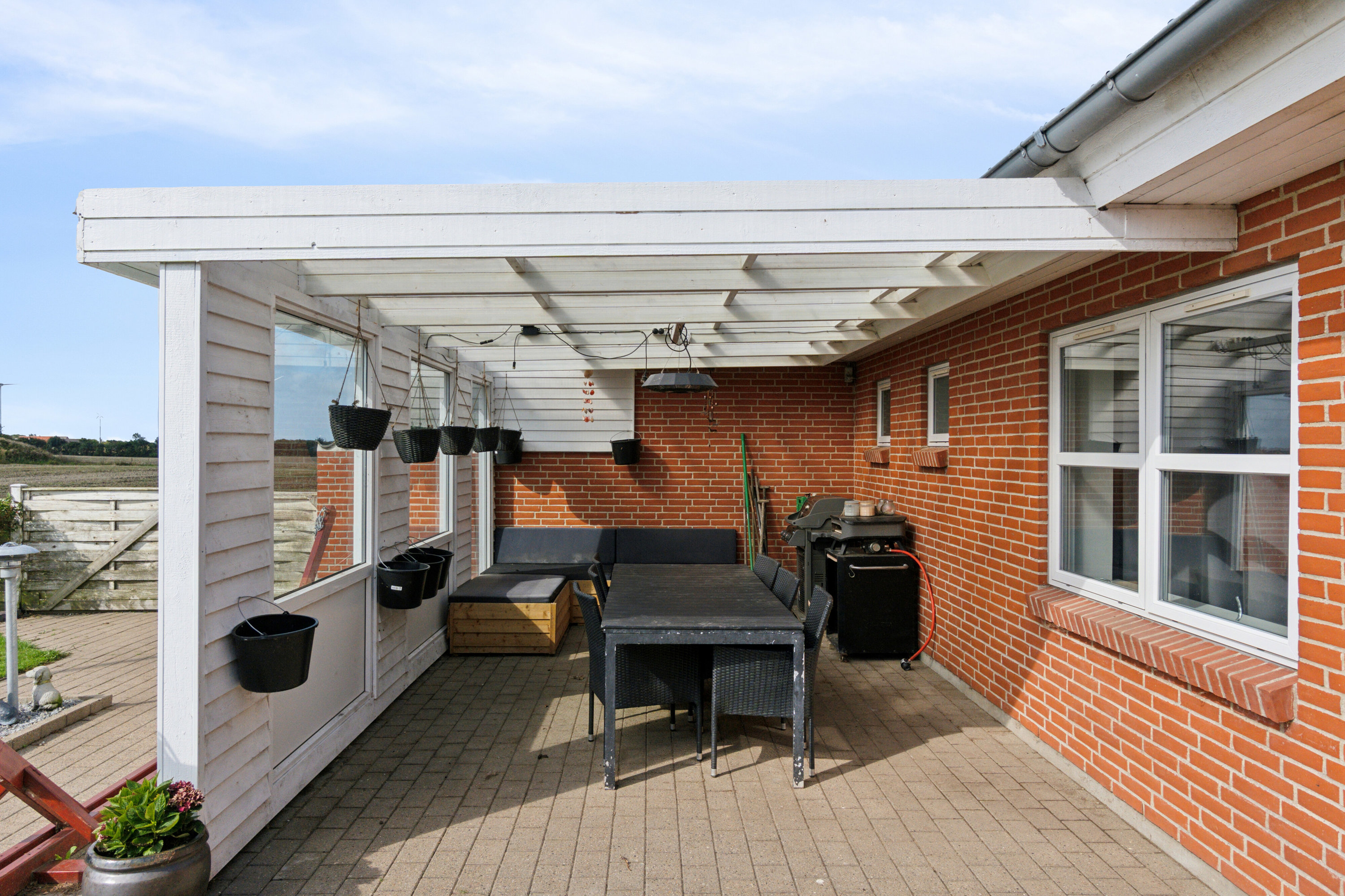 Miniaturebillede 2: overdækket terrasse. Billede af Refstorpvej 3, 7760 Hurup Thy