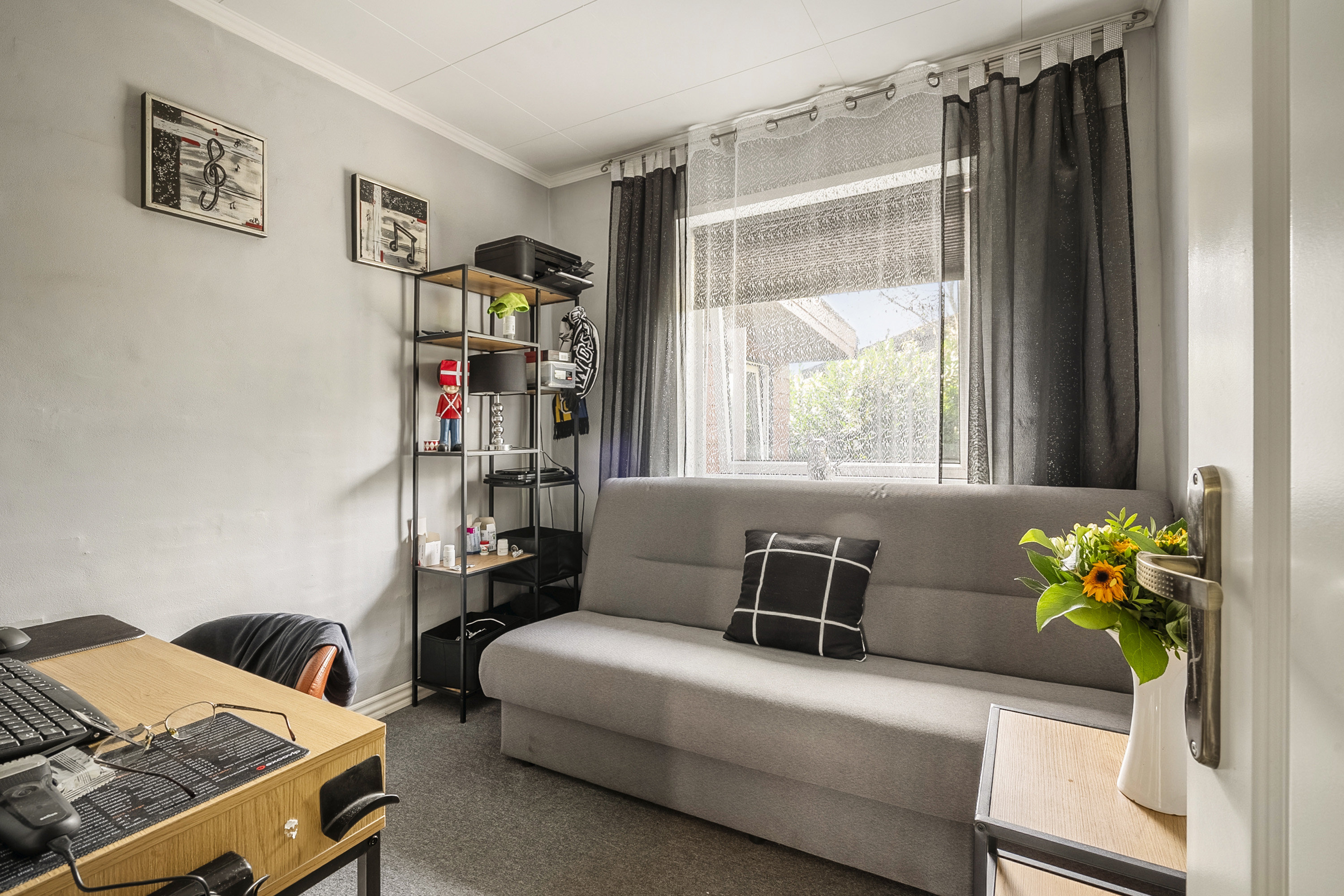 Fremhævet stue billede i fuldskærmstilstand. Billede af Bøgevej 3, 6862 Tistrup