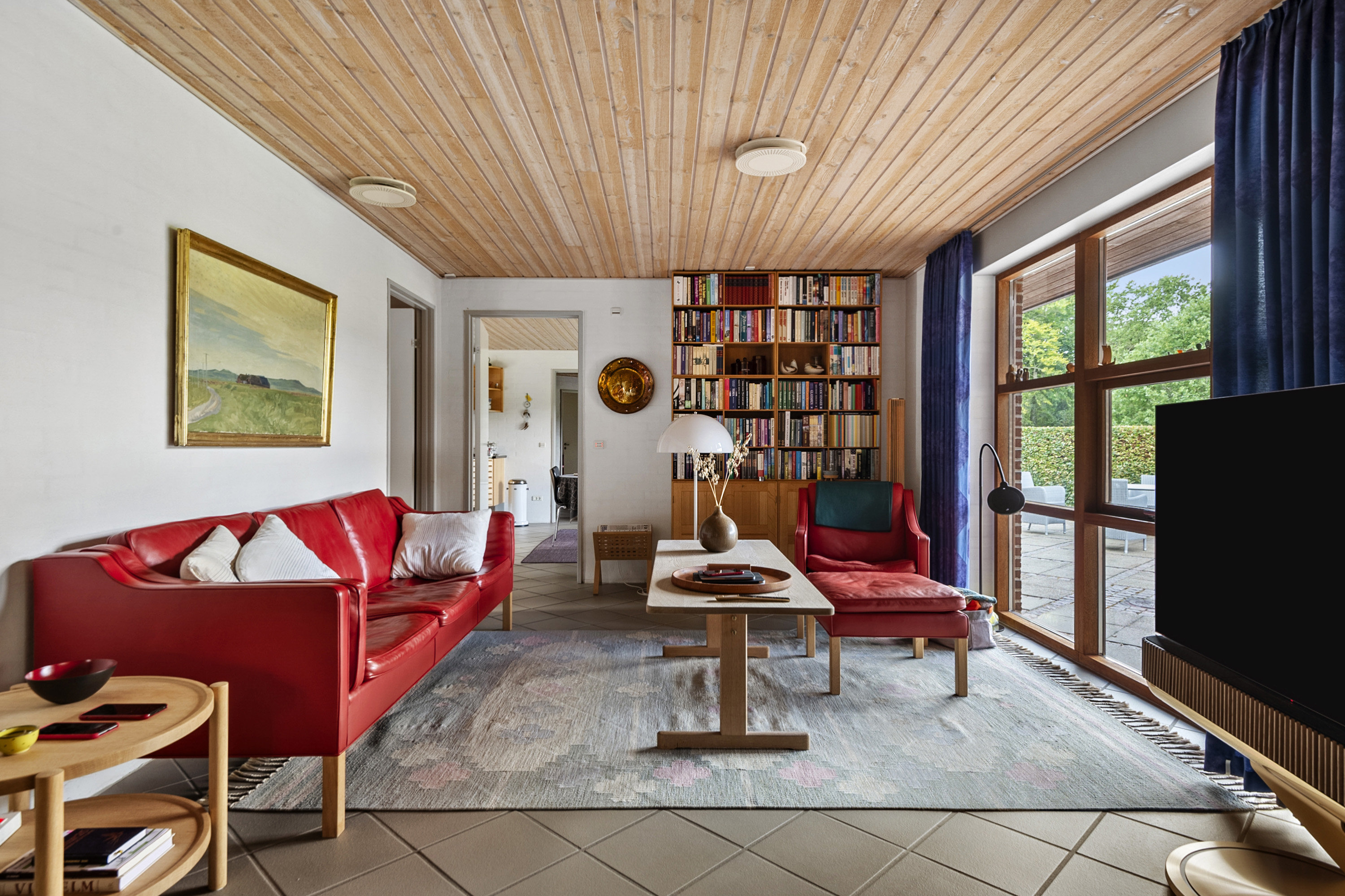 Fremhævet stue billede i fuldskærmstilstand. Billede af Lundvej 139, 6800 Varde