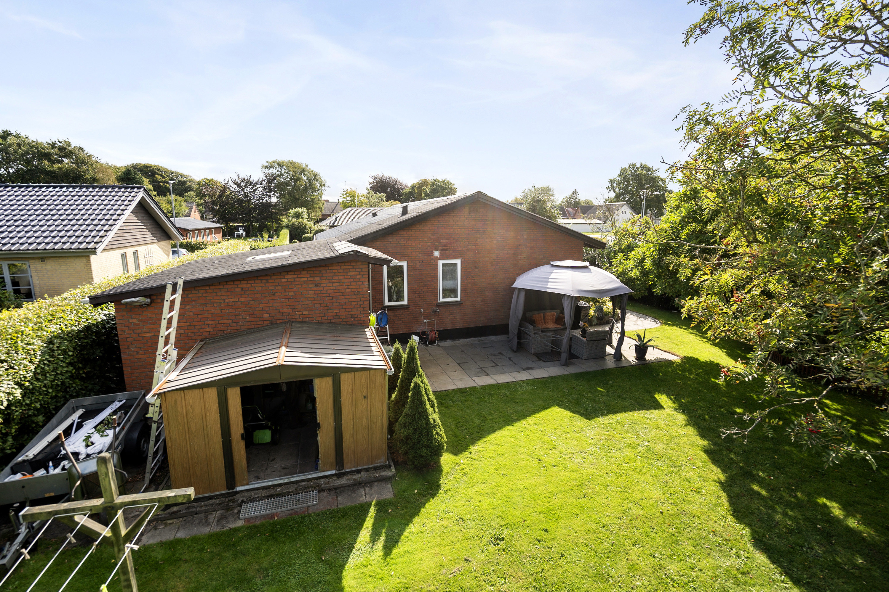 Fremhævet område billede i fuldskærmstilstand. Billede af Bøgevej 3, 6862 Tistrup