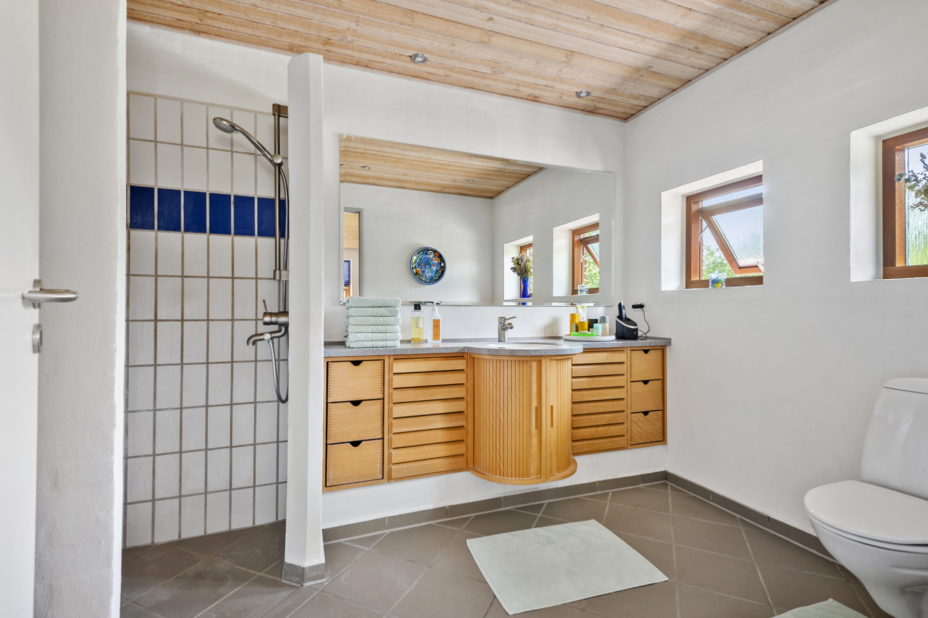 Fremhævet badeværelse billede i fuldskærmstilstand. Billede af Lundvej 139, 6800 Varde