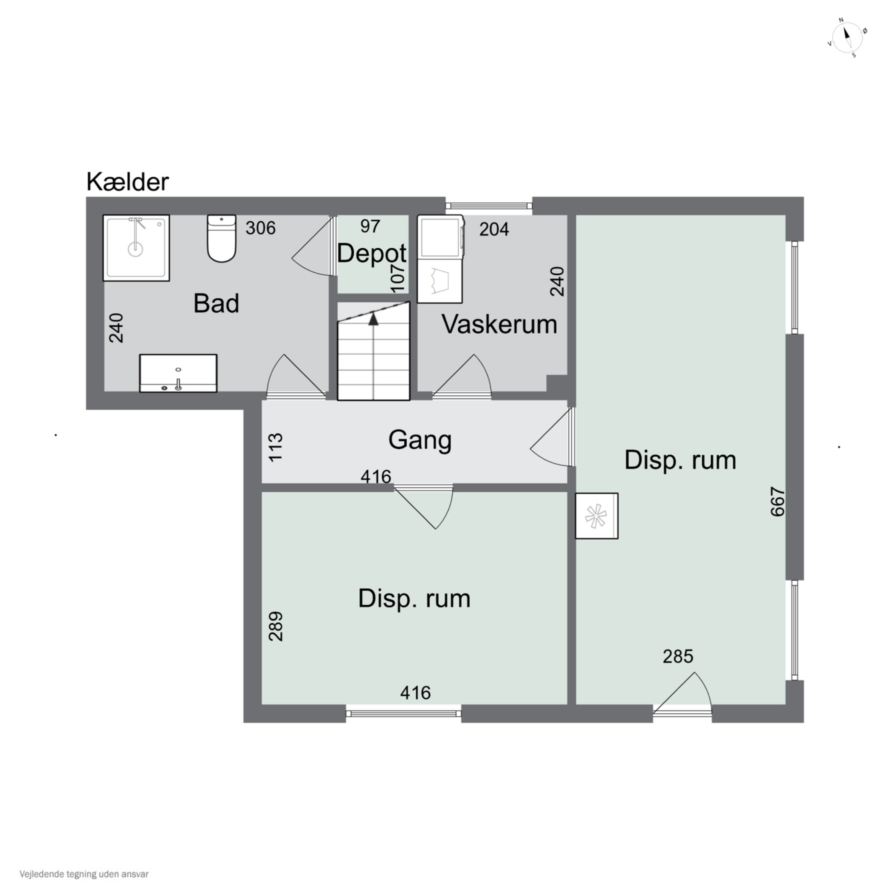 Plantegninger billede af Bellisvænget 1, 7730 Hanstholm