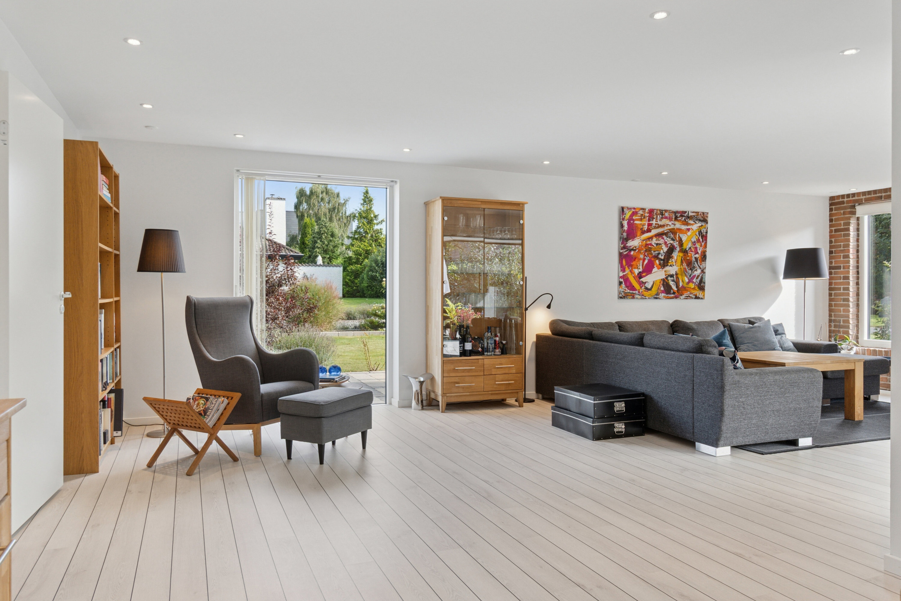 Fremhævet stue billede i fuldskærmstilstand. Billede af Ålandsvej 3, 4200 Slagelse