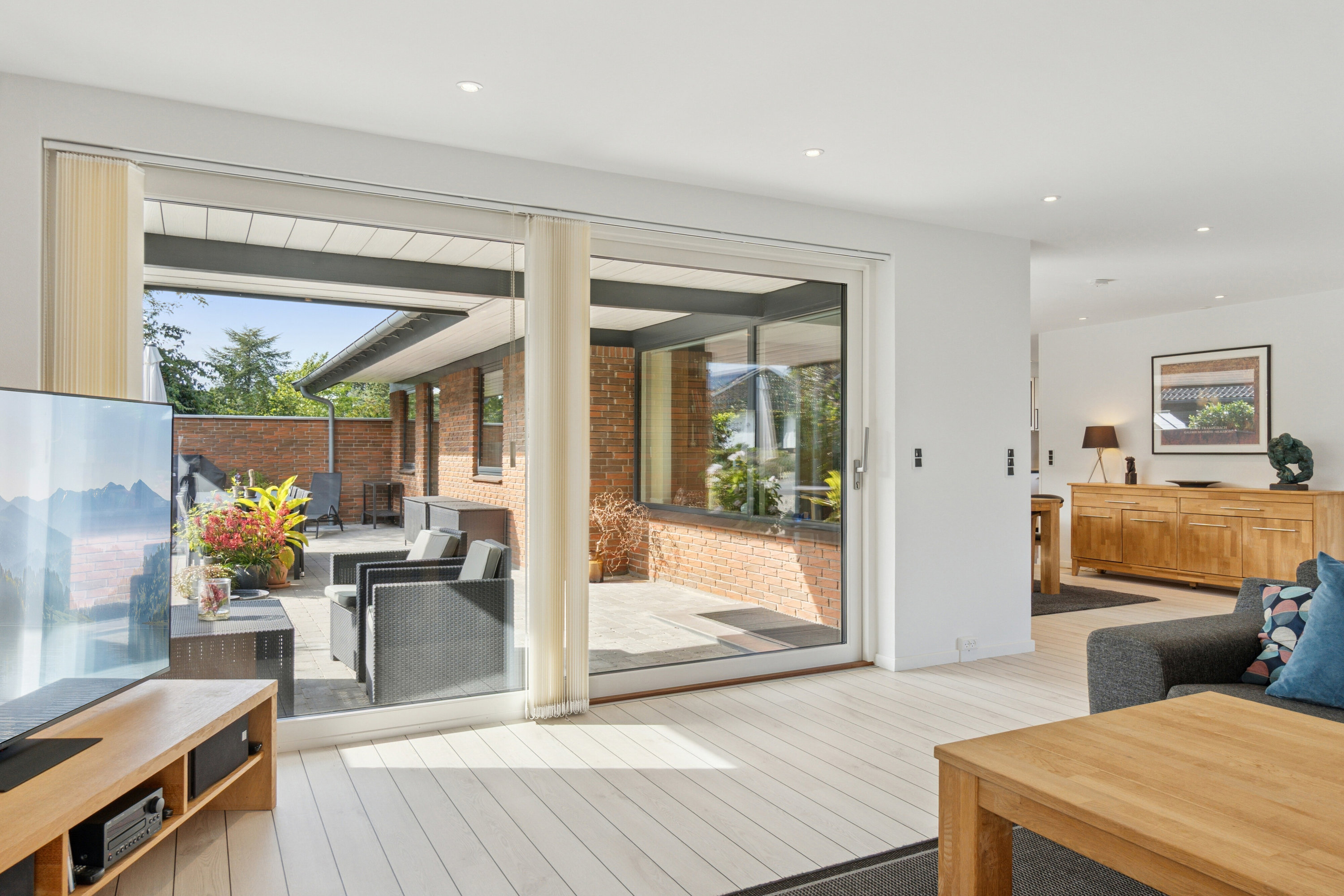 Fremhævet stue billede i fuldskærmstilstand. Billede af Ålandsvej 3, 4200 Slagelse