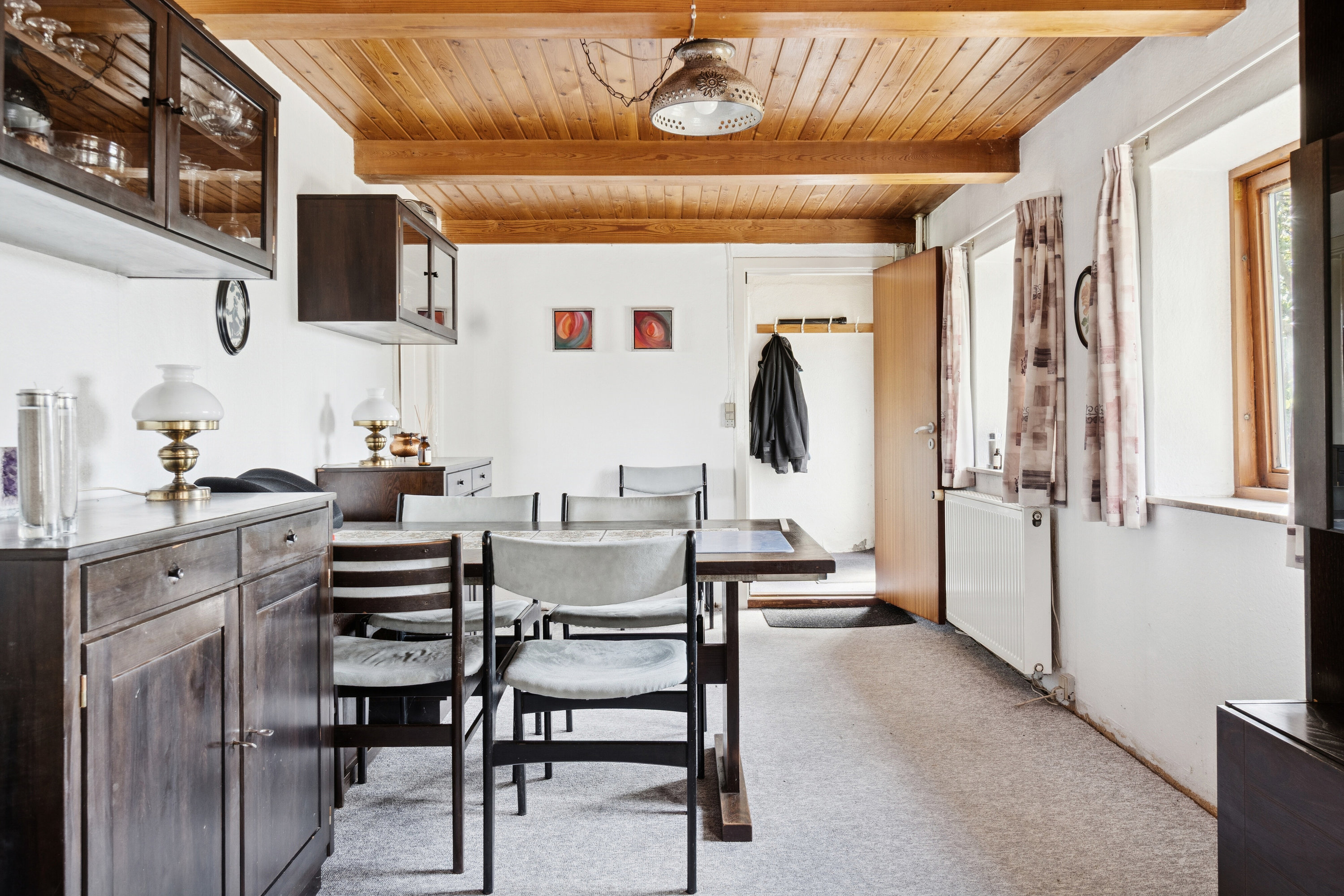 Fremhævet spisestue billede i fuldskærmstilstand. Billede af Landevejen 79, Tuse, 4532 Gislinge