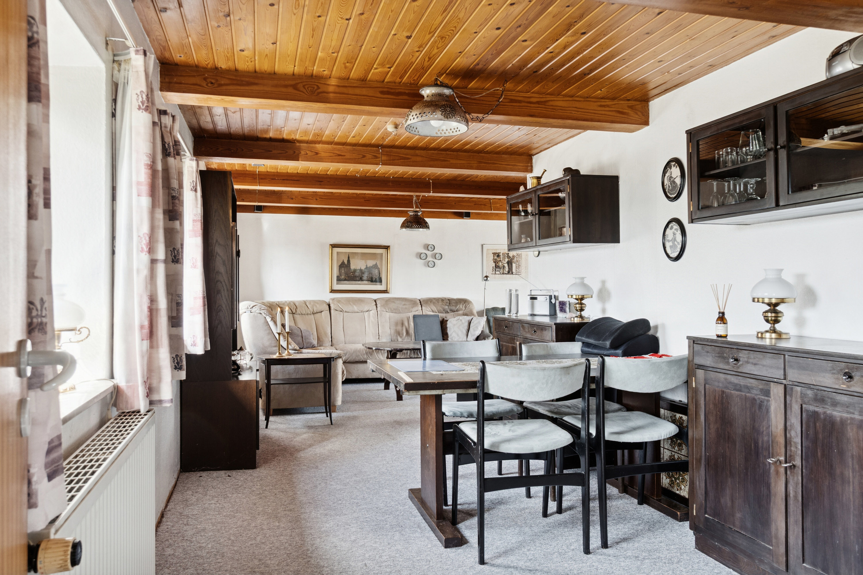 Fremhævet spisestue billede i fuldskærmstilstand. Billede af Landevejen 79, Tuse, 4532 Gislinge