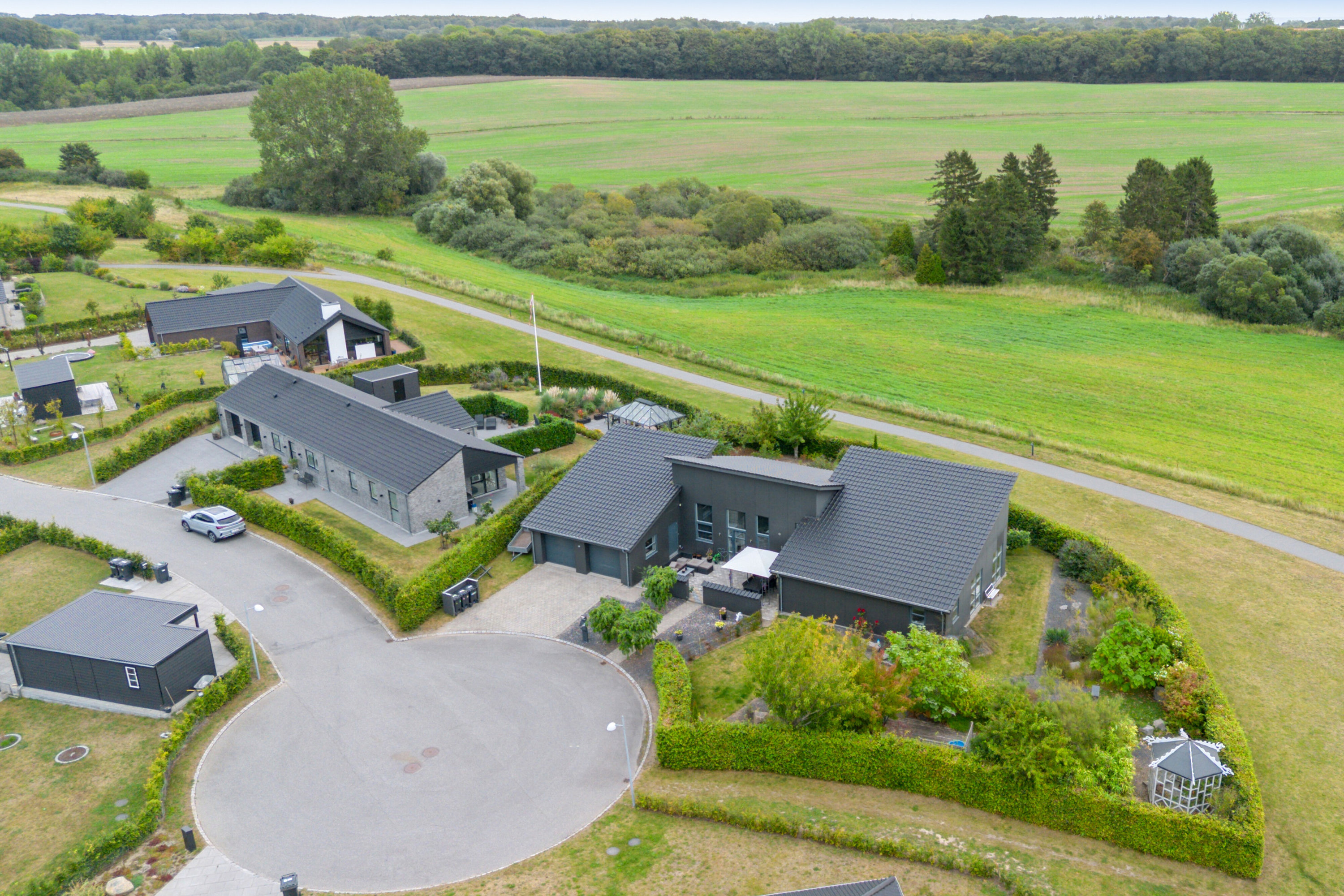 Miniaturebillede 1: luftfoto. Billede af Løbegangen 116, 5800 Nyborg