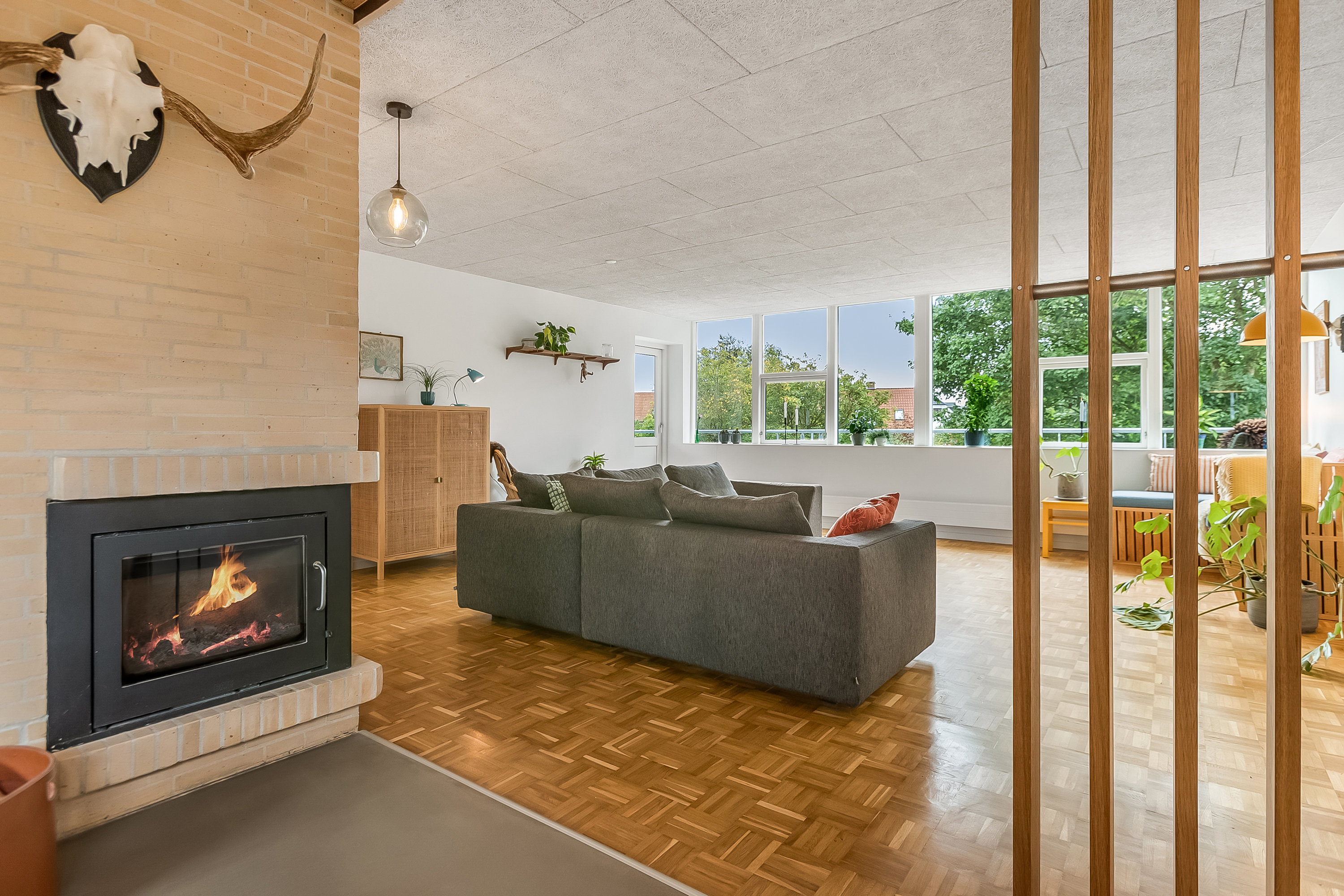 Miniaturebillede 2: stue. Billede af Viemosevej 5C, Bredballe, 7120 Vejle Øst