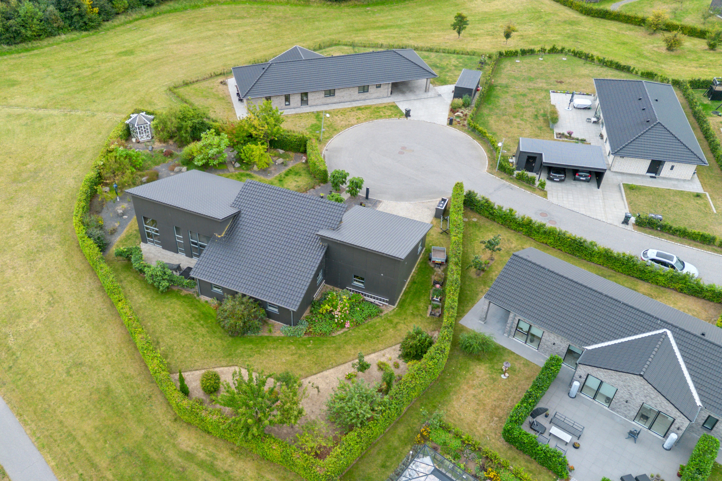 Fremhævet luftfoto billede i fuldskærmstilstand. Billede af Løbegangen 116, 5800 Nyborg