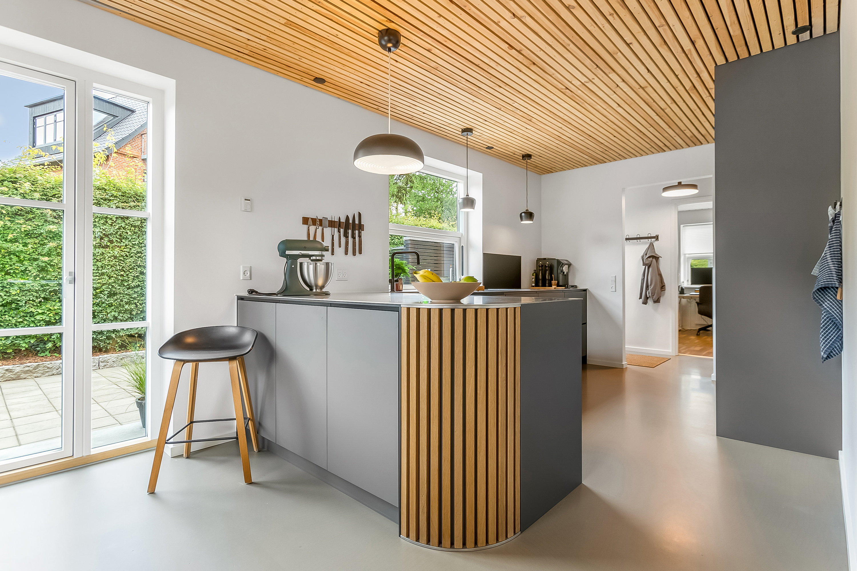 Fremhævet køkken billede i fuldskærmstilstand. Billede af Viemosevej 5C, Bredballe, 7120 Vejle Øst