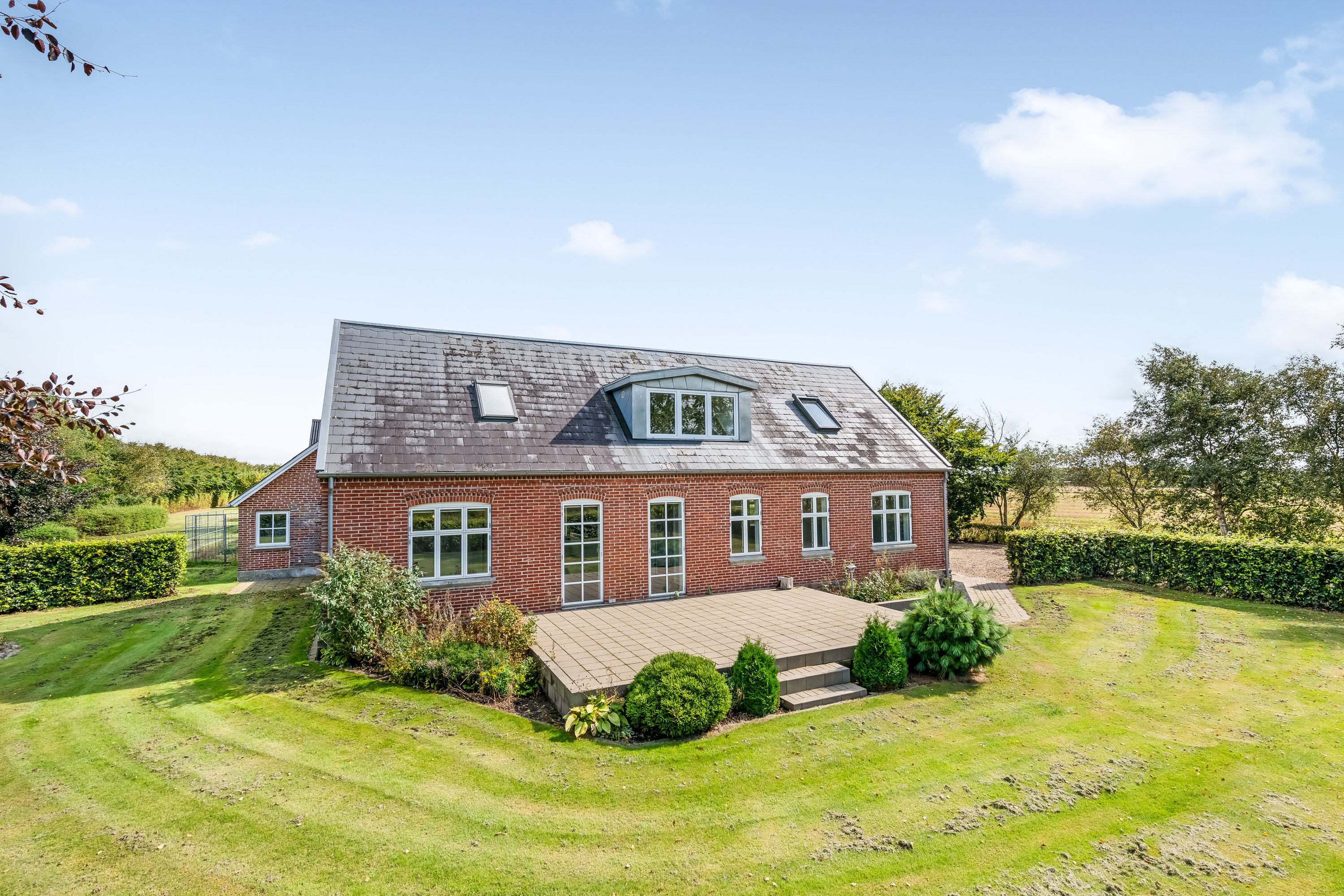 Villa: Facade på Videbækvej 2, Faster, 6900 Skjern