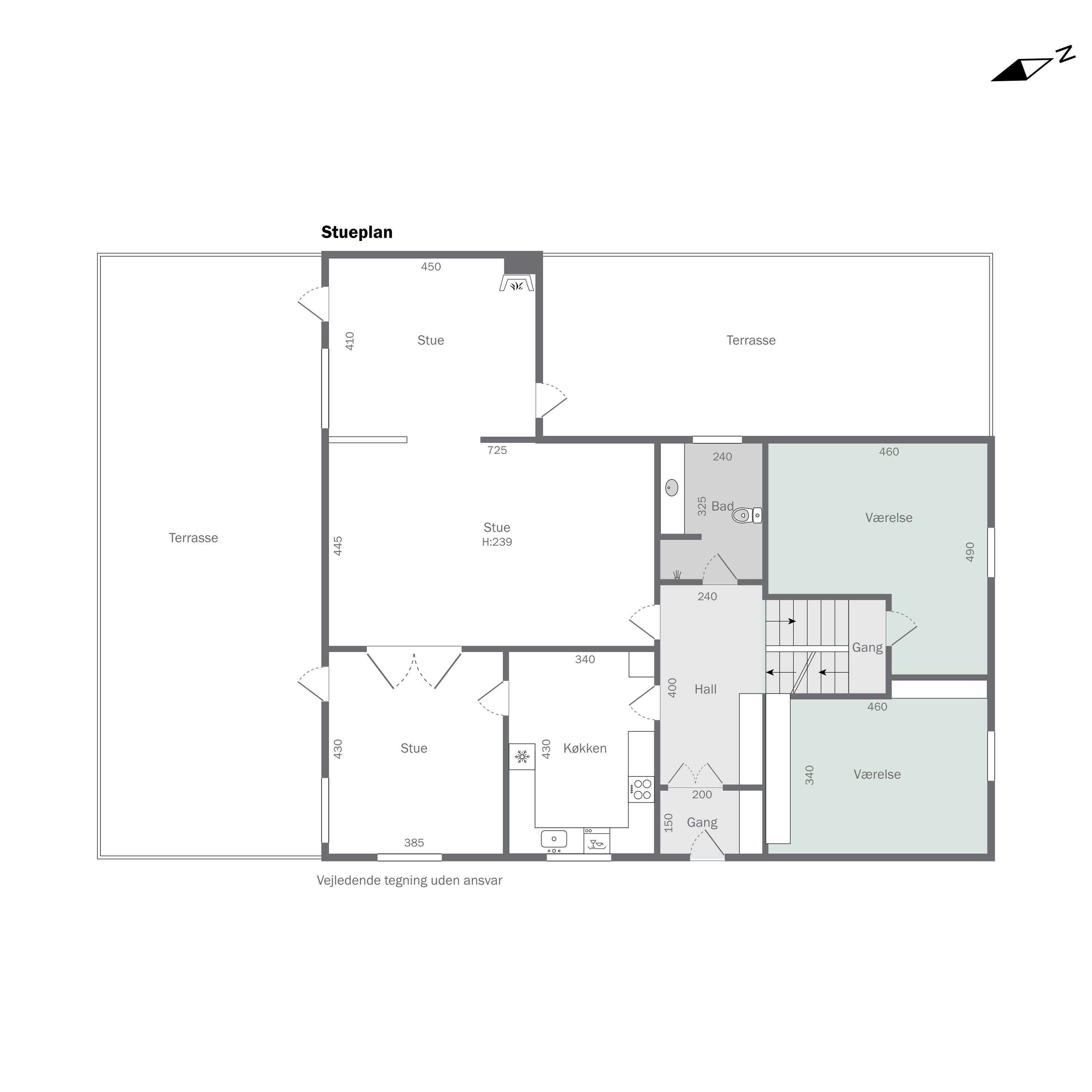 Plantegninger billede af Georg Brandes Vej 17, 4700 Næstved