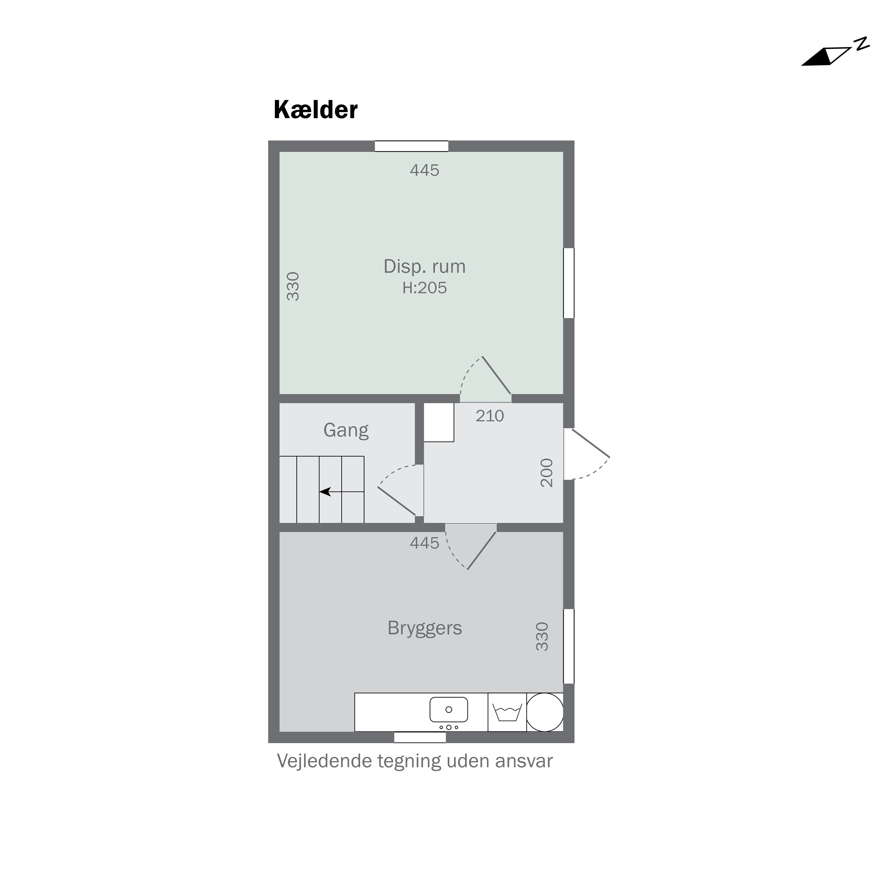 Plantegninger billede af Georg Brandes Vej 17, 4700 Næstved