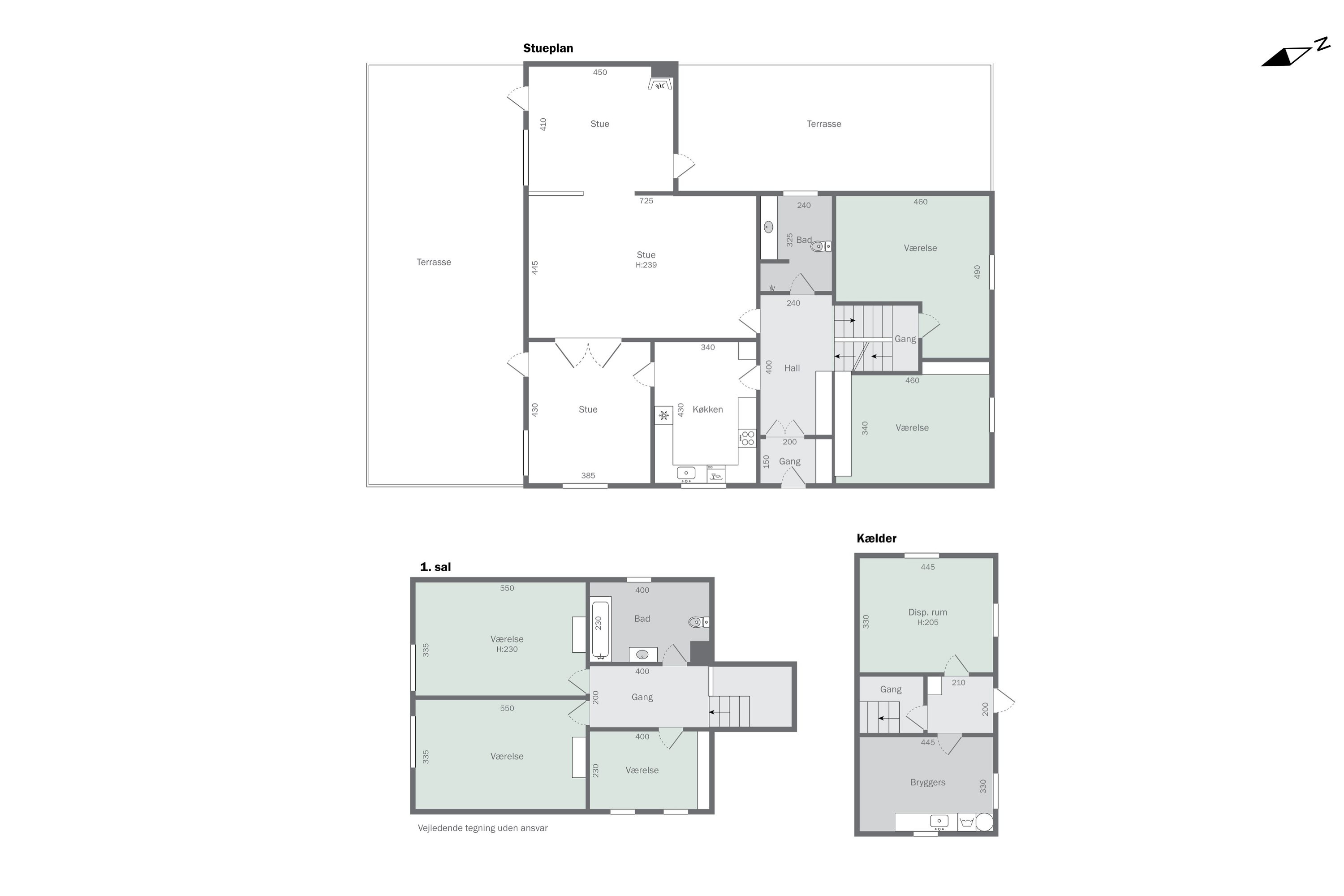 Plantegninger billede af Georg Brandes Vej 17, 4700 Næstved
