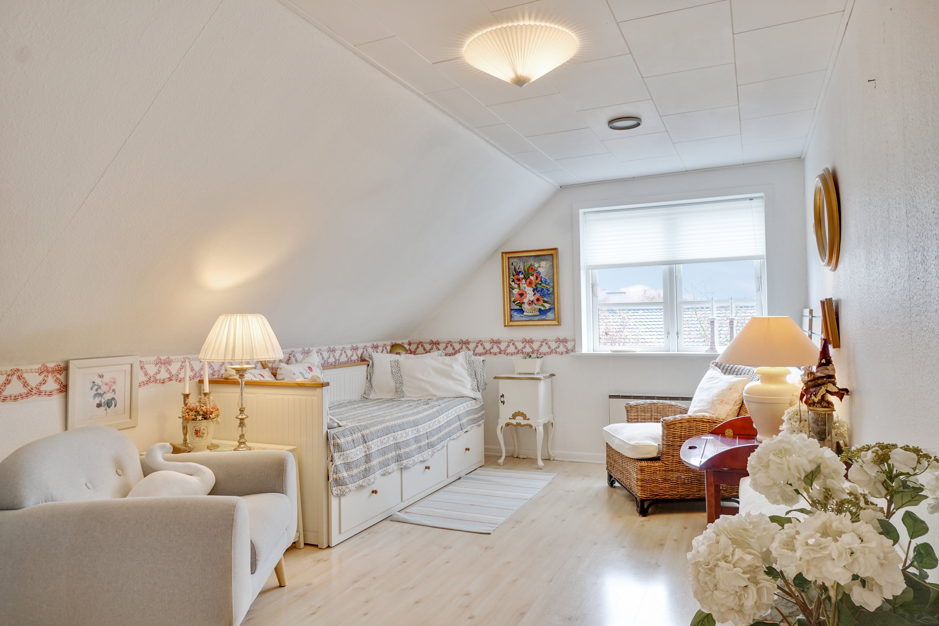 Fremhævet stue billede i fuldskærmstilstand. Billede af Georg Brandes Vej 17, 4700 Næstved