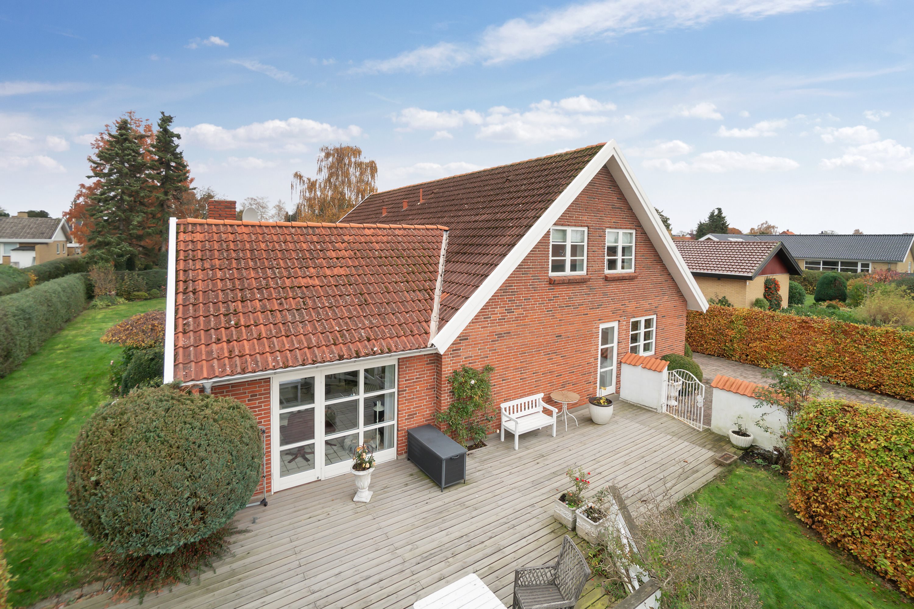 Fremhævet set fra vejen billede i fuldskærmstilstand. Billede af Georg Brandes Vej 17, 4700 Næstved