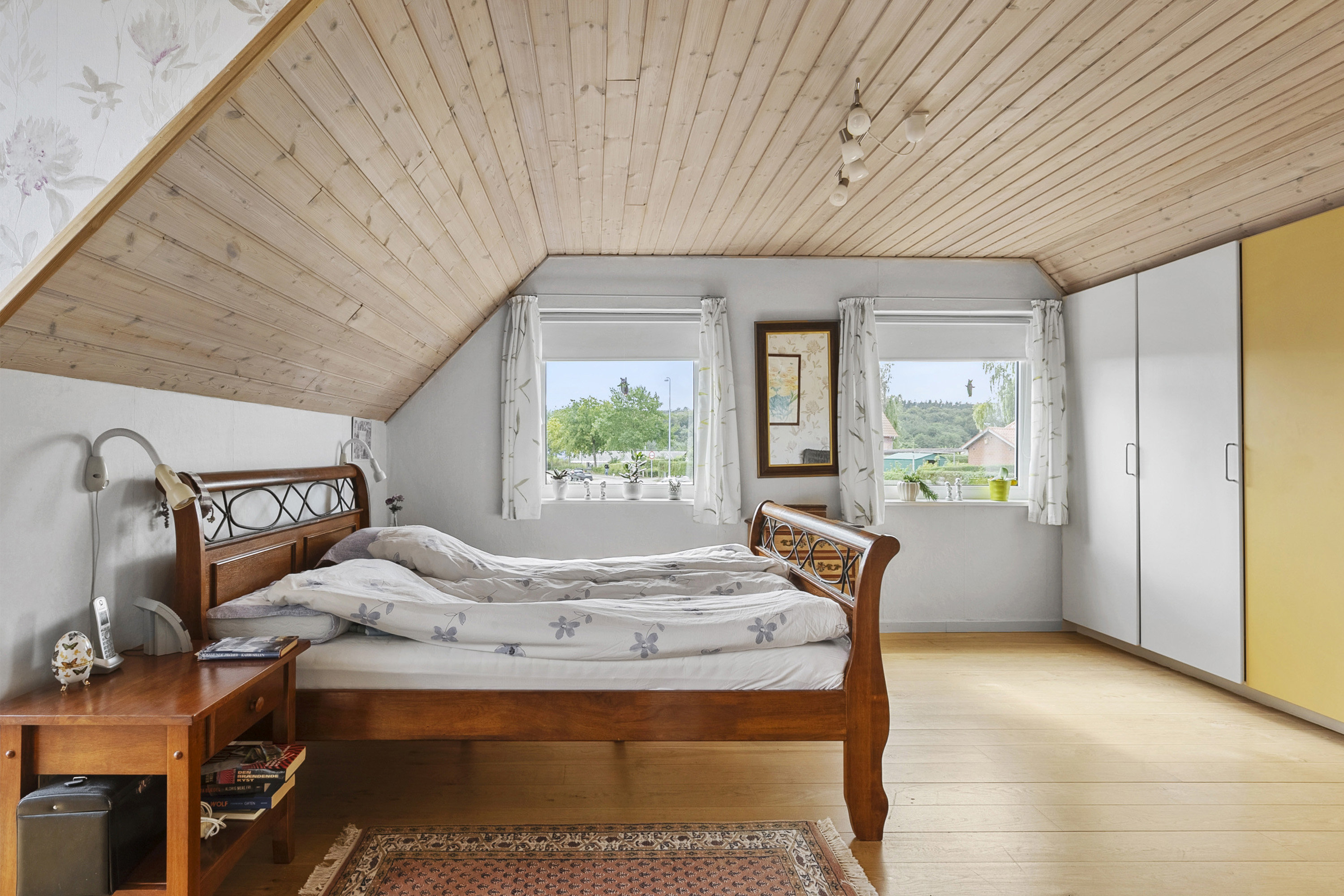 Fremhævet soveværelse billede i fuldskærmstilstand. Billede af Borgmesterløkken 46, 6200 Aabenraa