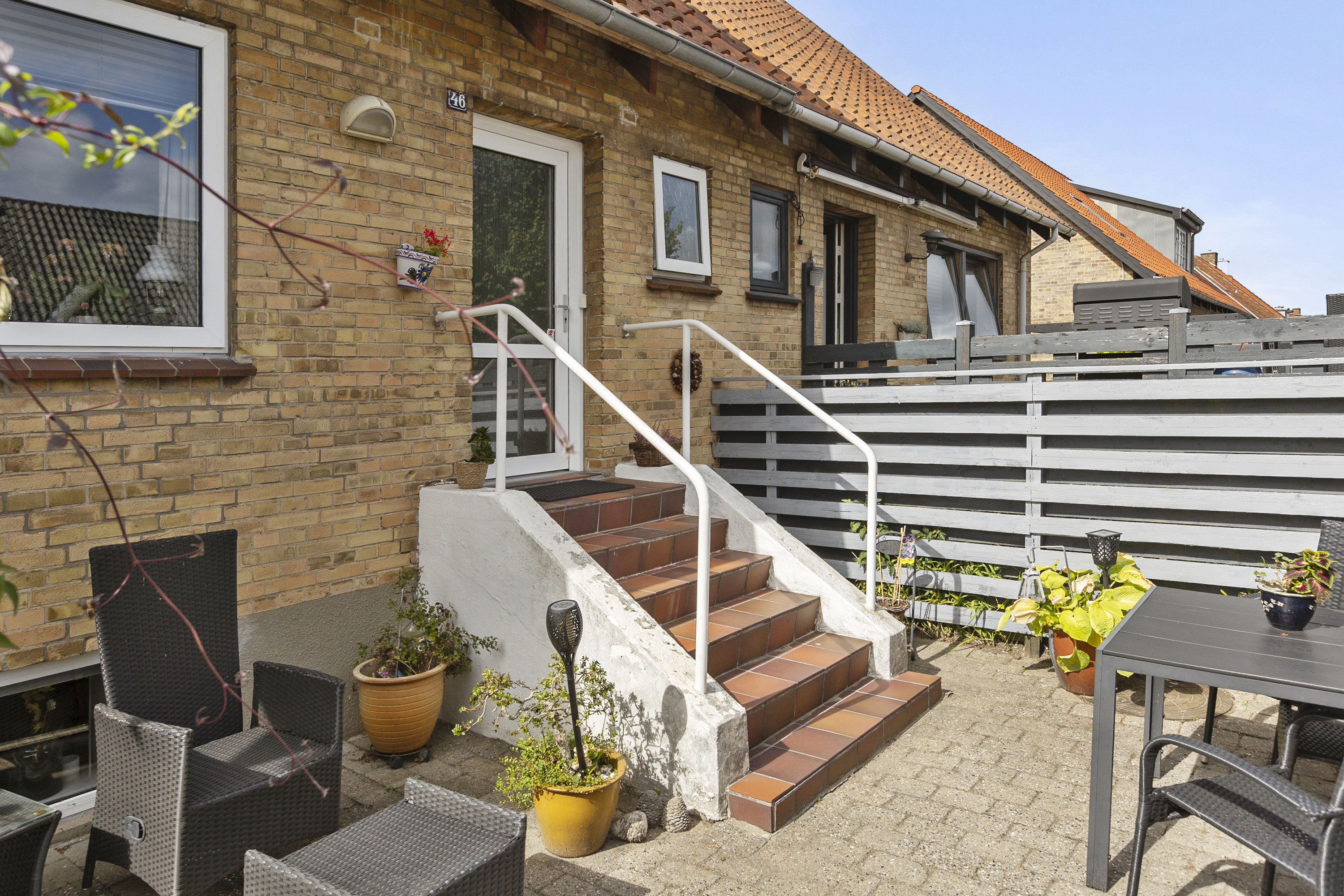 Fremhævet entré billede i fuldskærmstilstand. Billede af Borgmesterløkken 46, 6200 Aabenraa