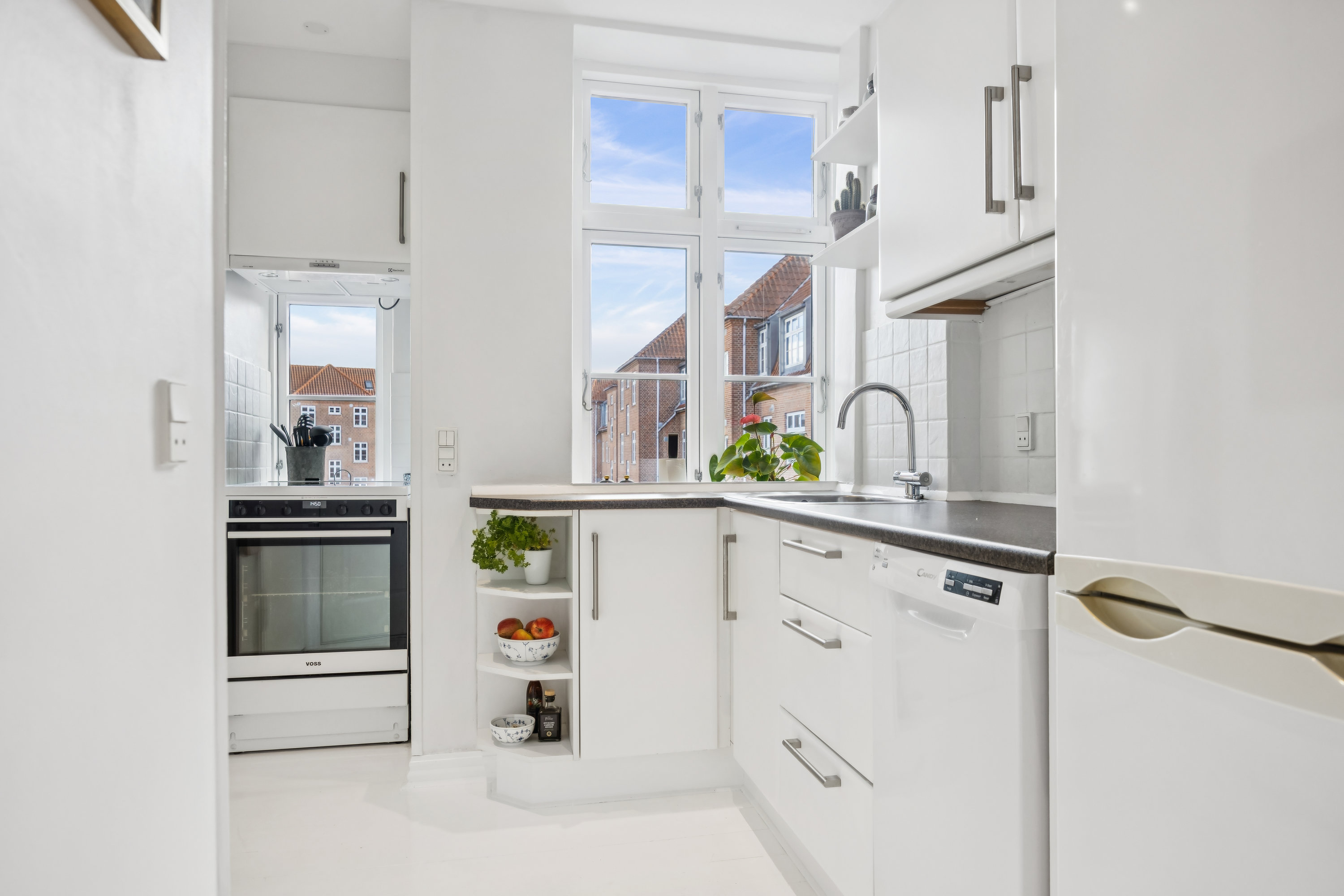 Fremhævet køkken billede i fuldskærmstilstand. Billede af Møensgade 2, 1. th., 9000 Aalborg