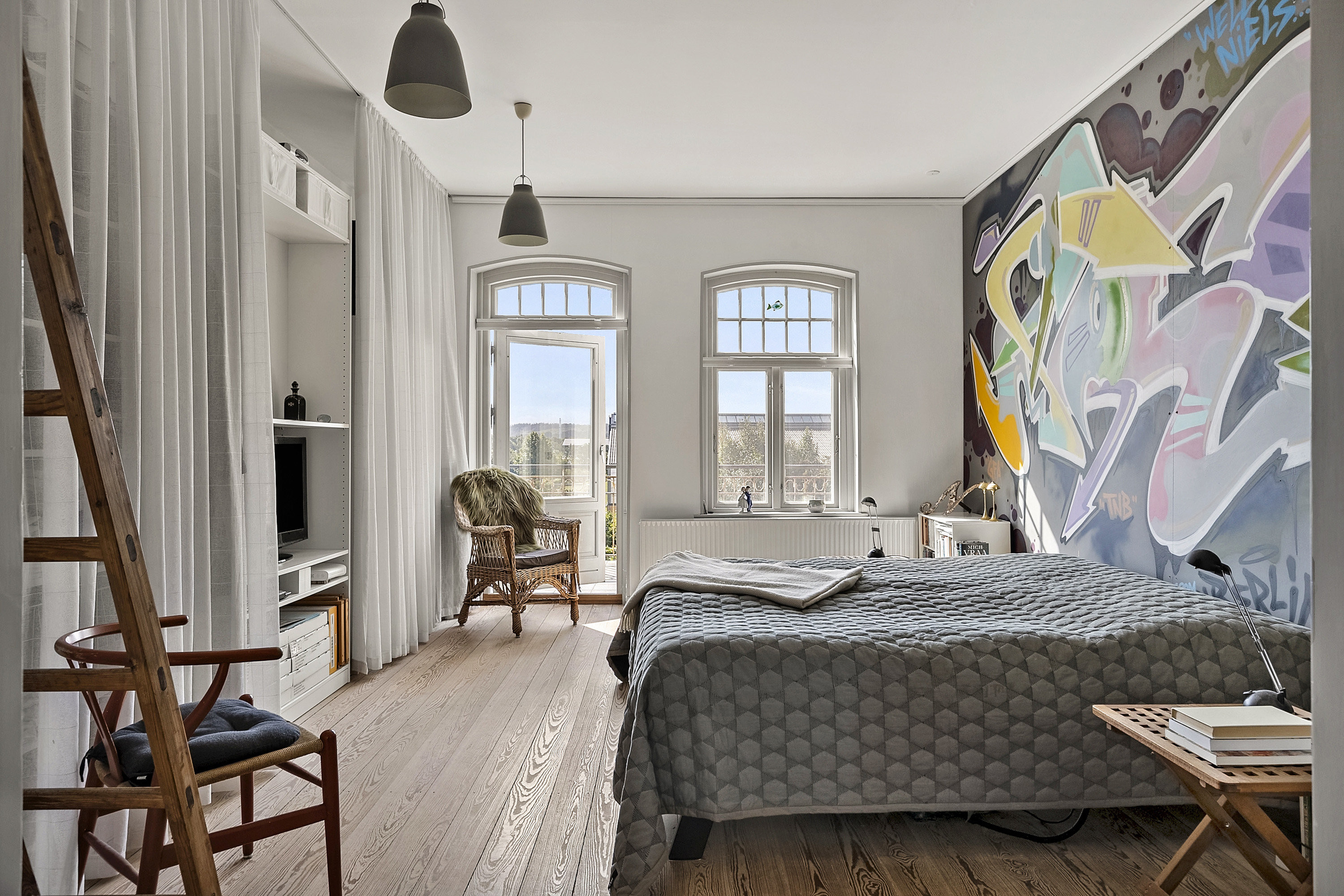 Fremhævet soveværelse billede i fuldskærmstilstand. Billede af Forstalle 27, 6200 Aabenraa