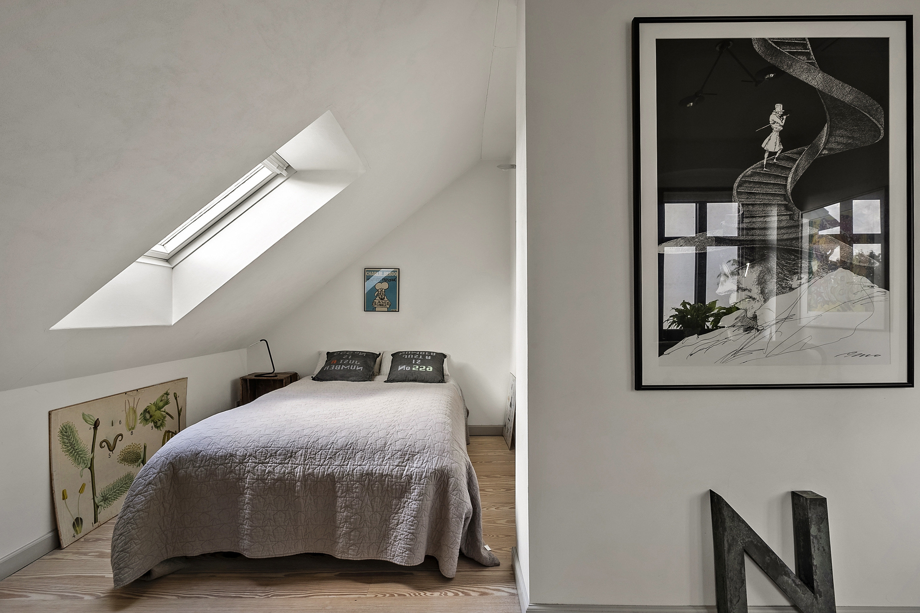 Fremhævet soveværelse billede i fuldskærmstilstand. Billede af Forstalle 27, 6200 Aabenraa