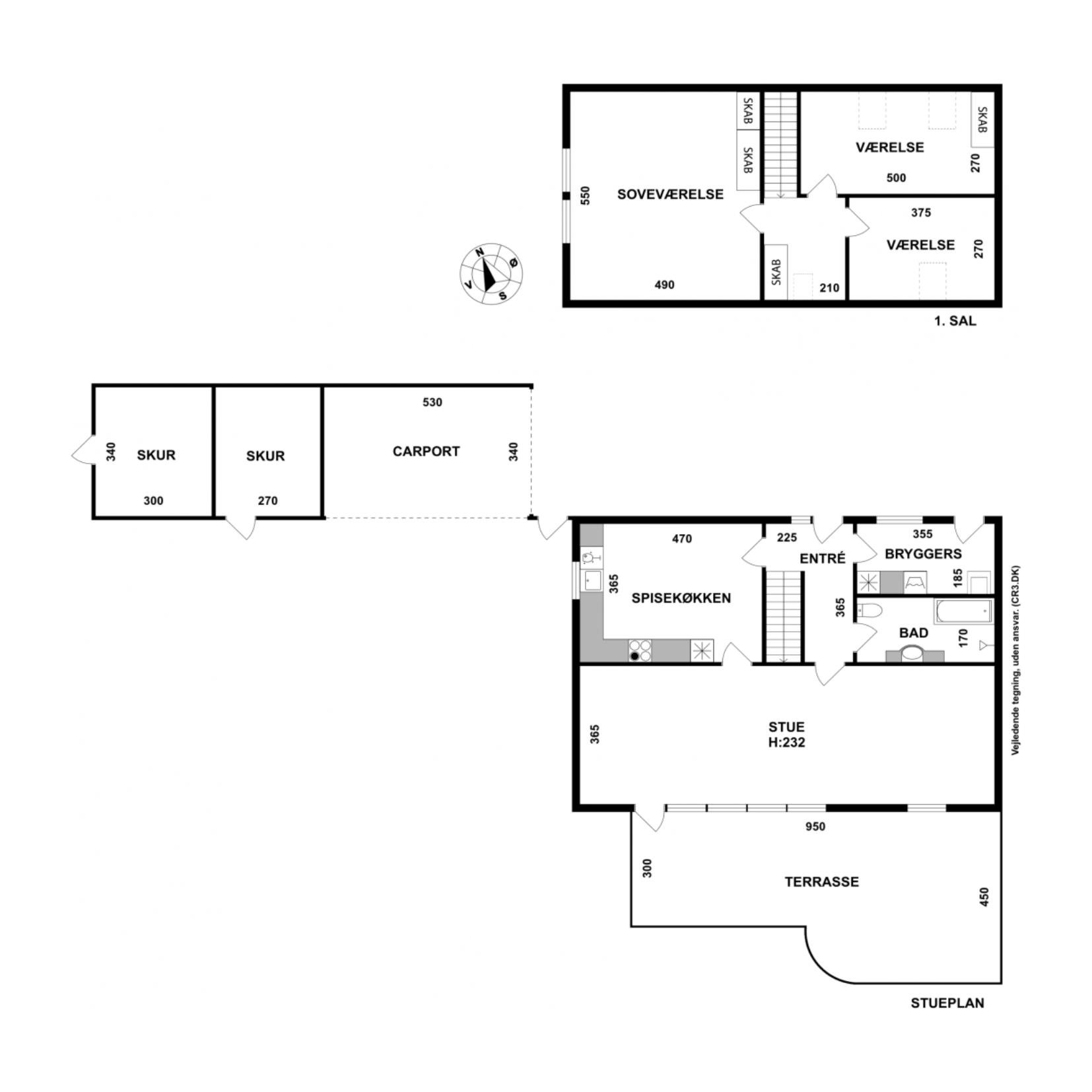 Plantegninger billede af Nørreskovvang 67B, 3500 Værløse