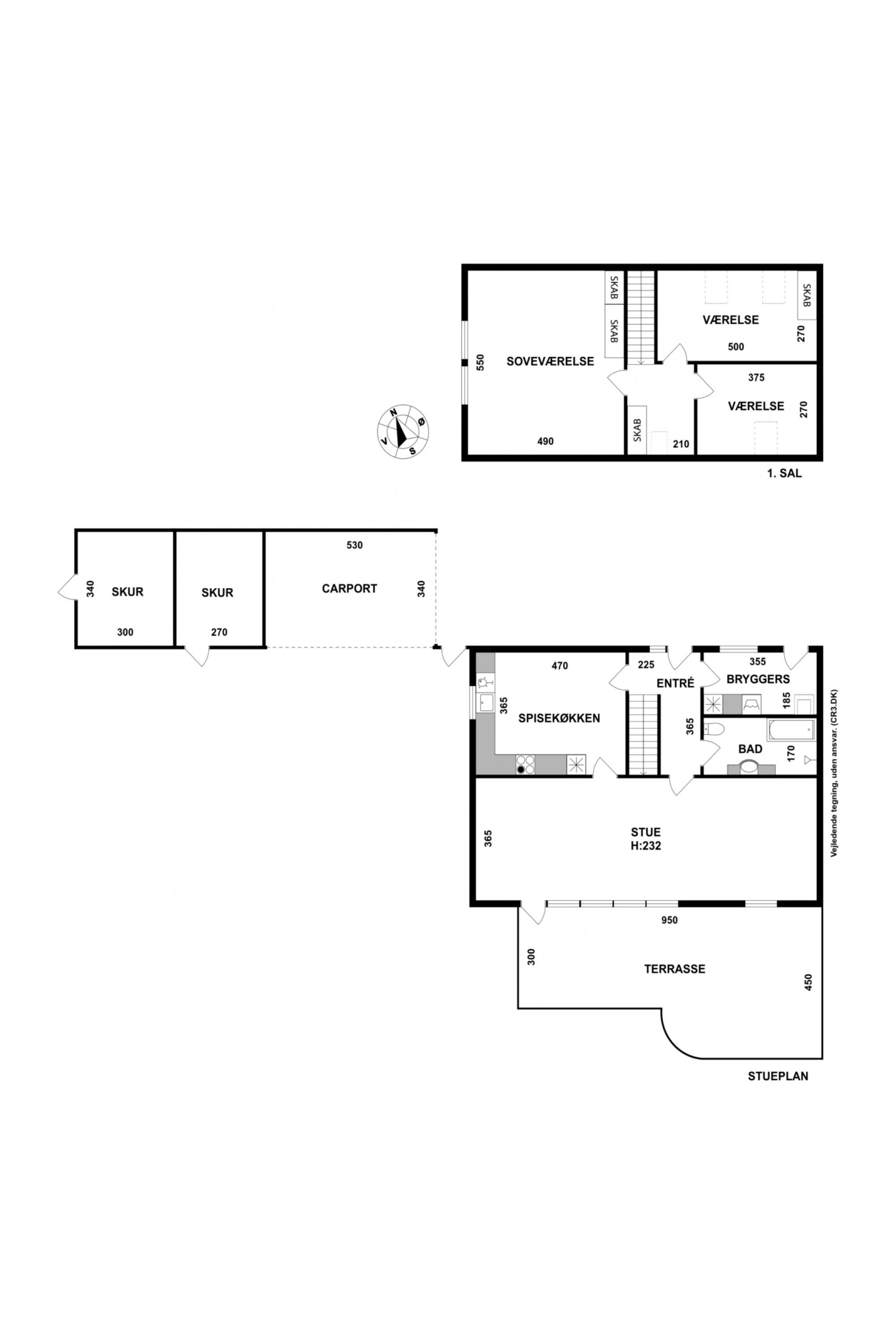 Plantegninger billede af Nørreskovvang 67B, 3500 Værløse