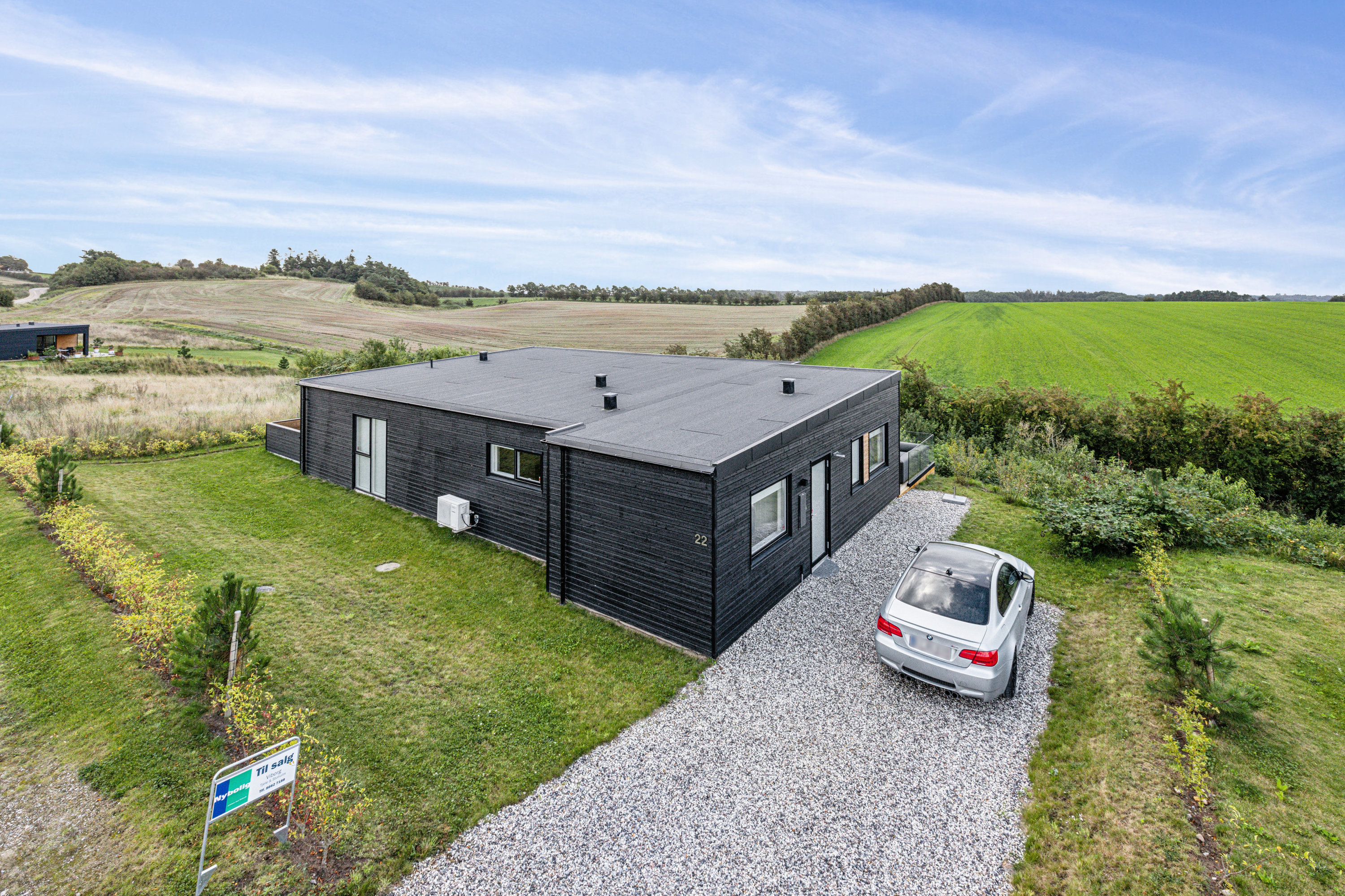 Fremhævet ejendommen billede i fuldskærmstilstand. Billede af Fjorddalen 22, Hjarbæk, 8831 Løgstrup