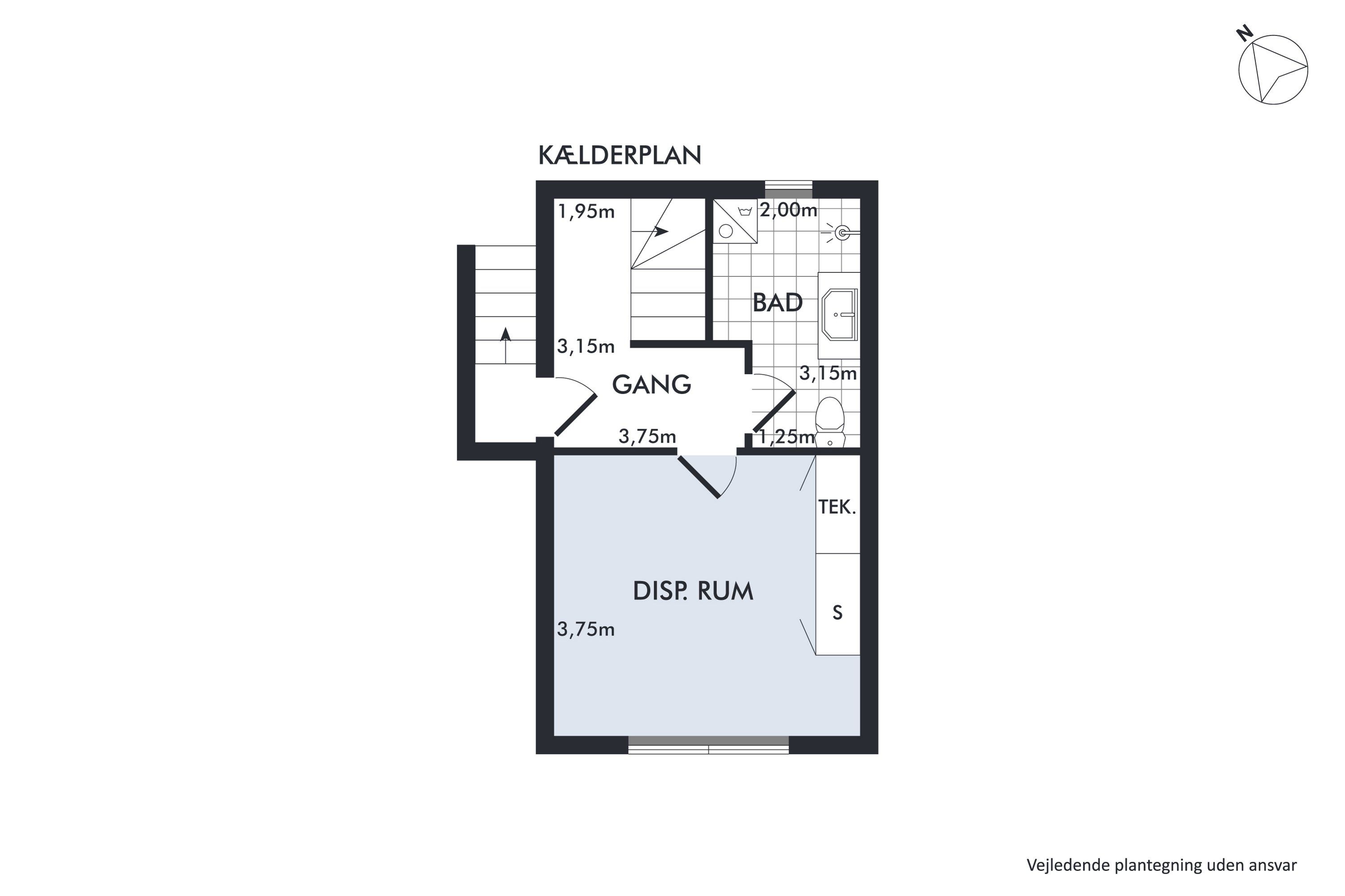 Plantegninger billede af Estrupvej 15, Øster Hornum, 9530 Støvring