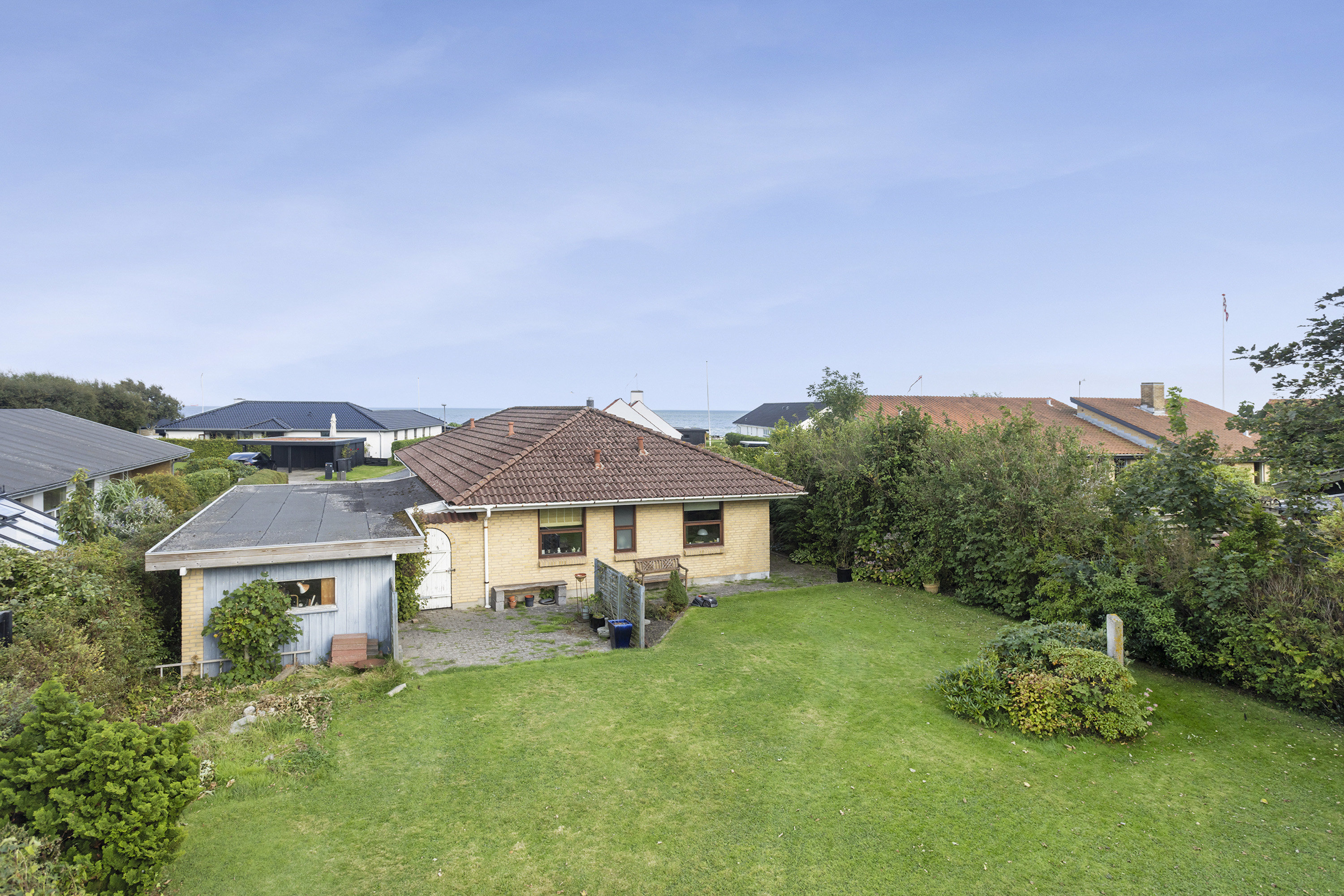 Fremhævet ejendommen billede i fuldskærmstilstand. Billede af Marinus Bødkers Vej 16, 9900 Frederikshavn