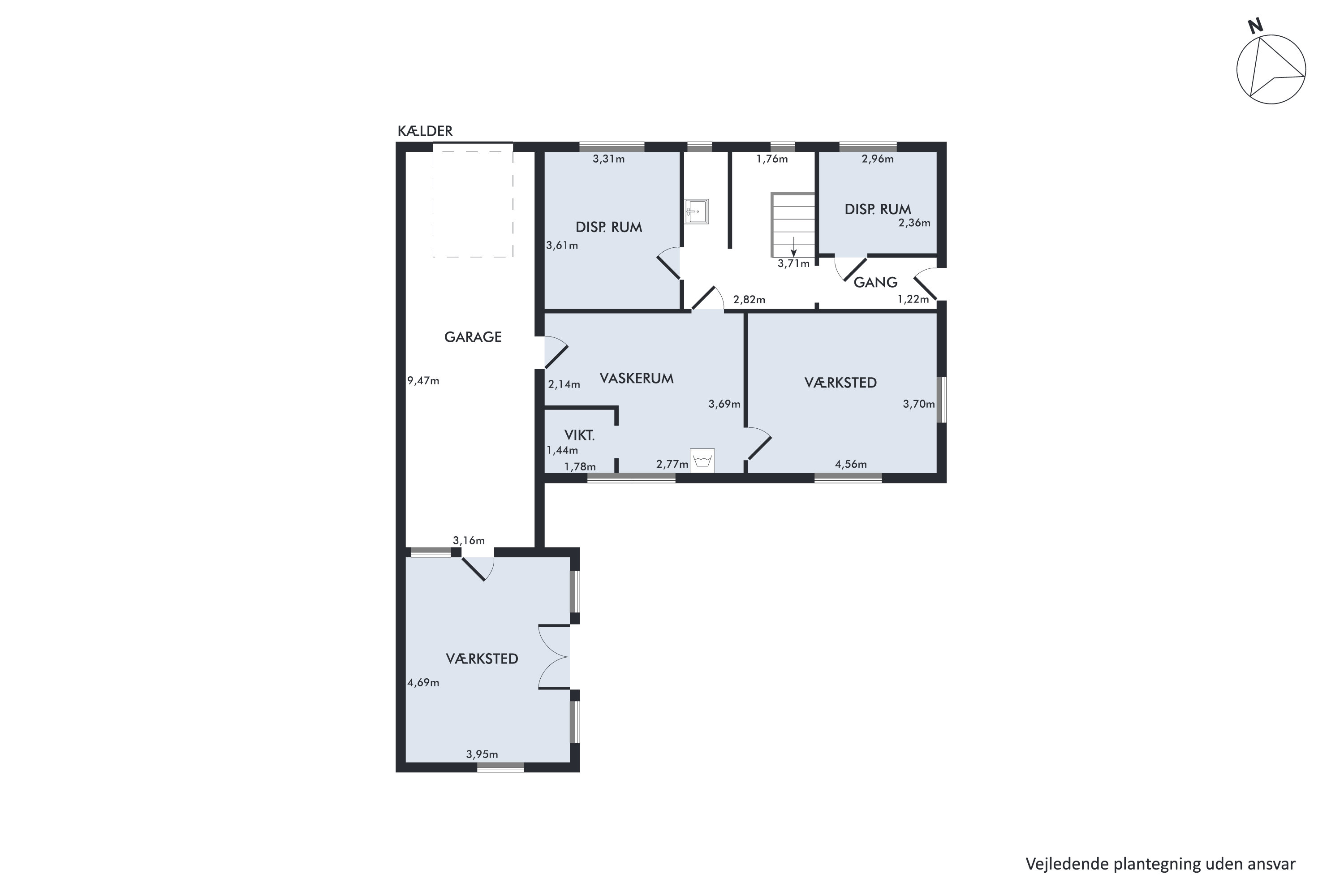 Plantegninger billede af Holmevej 7, st.., 6760 Ribe