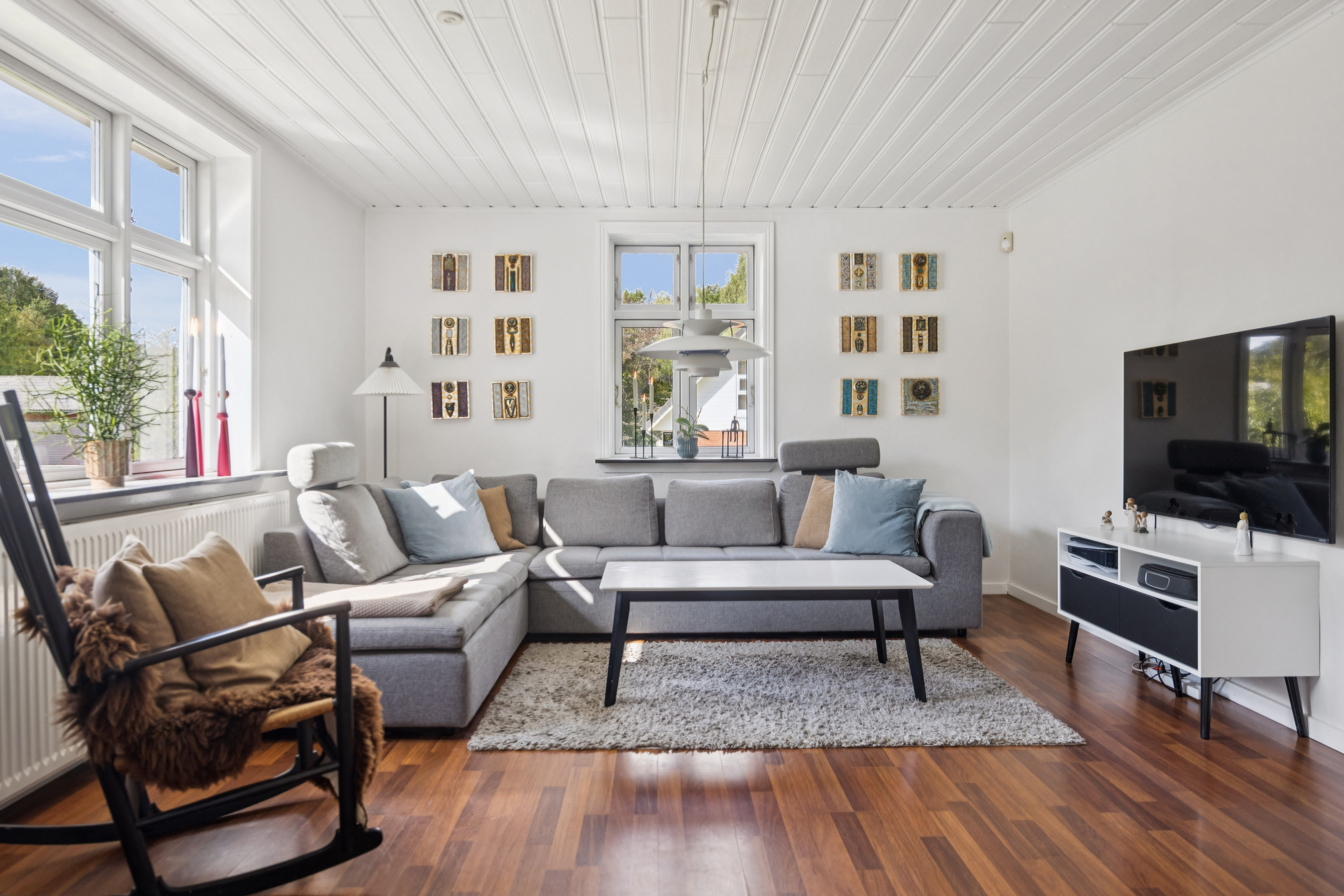 Miniaturebillede 2: stue. Billede af Hannerupskovvej 40, Hannerup, 9500 Hobro