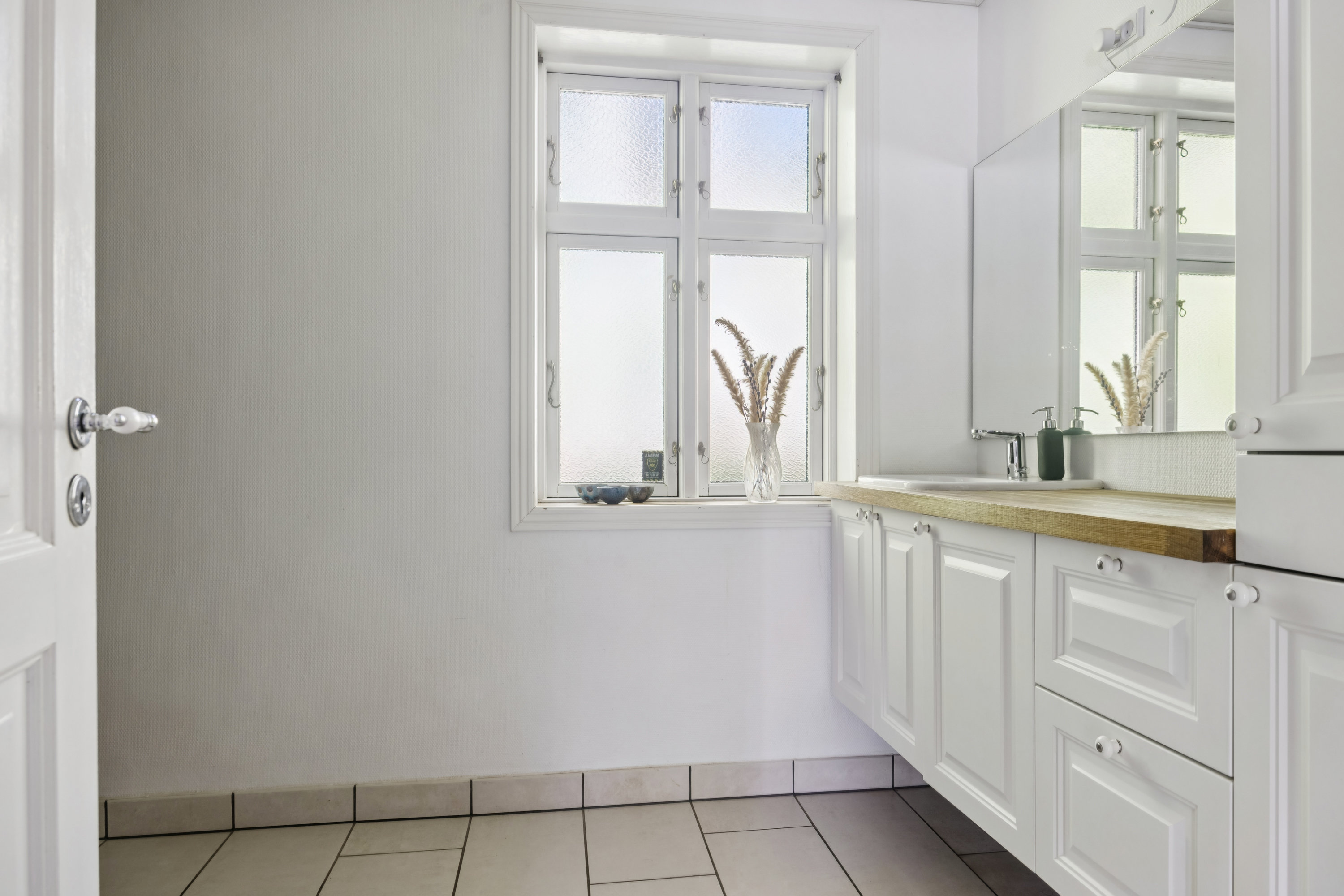 Fremhævet badeværelse billede i fuldskærmstilstand. Billede af Hannerupskovvej 40, Hannerup, 9500 Hobro