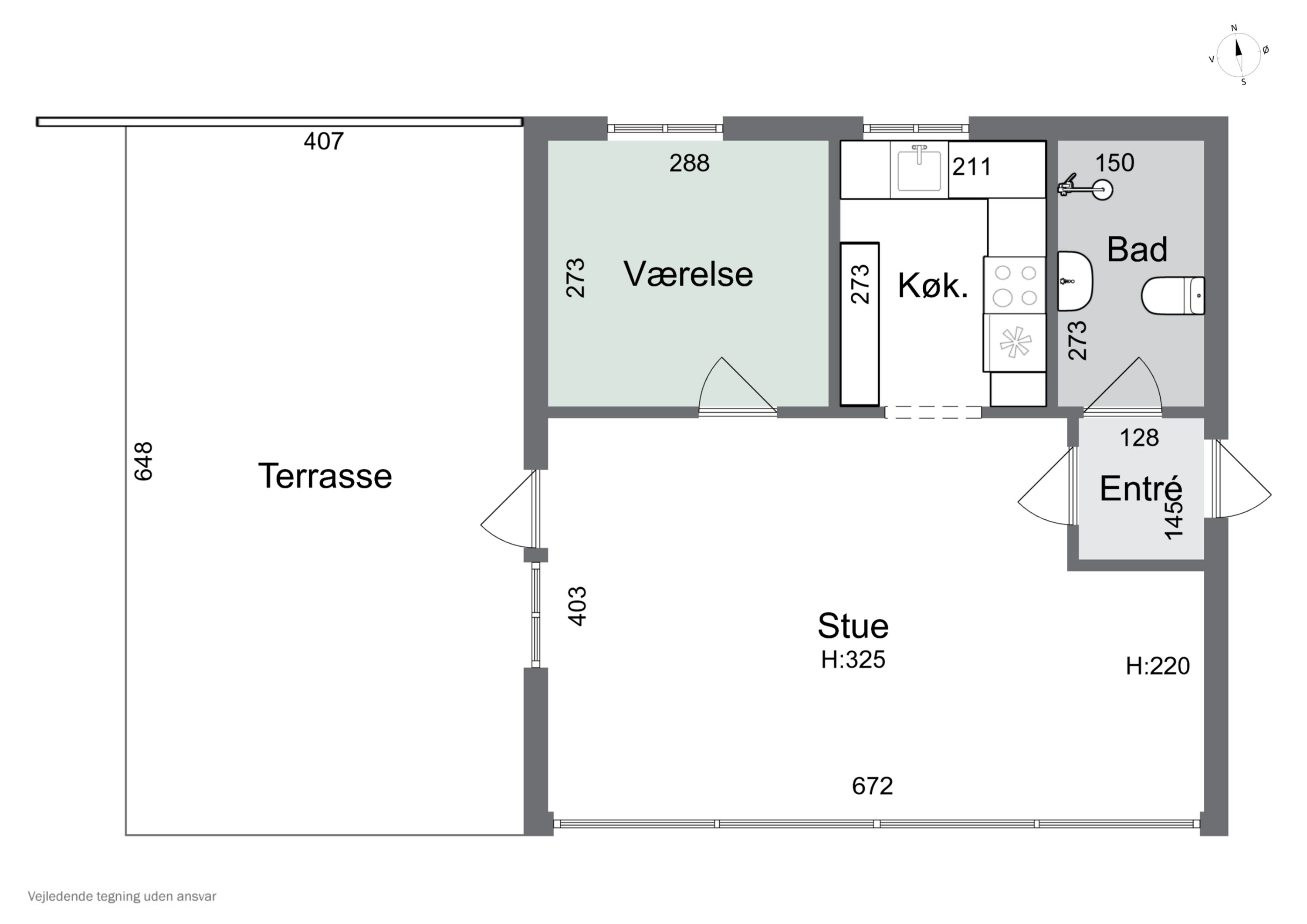 Plantegninger billede af Dahliavej 36, 2610 Rødovre