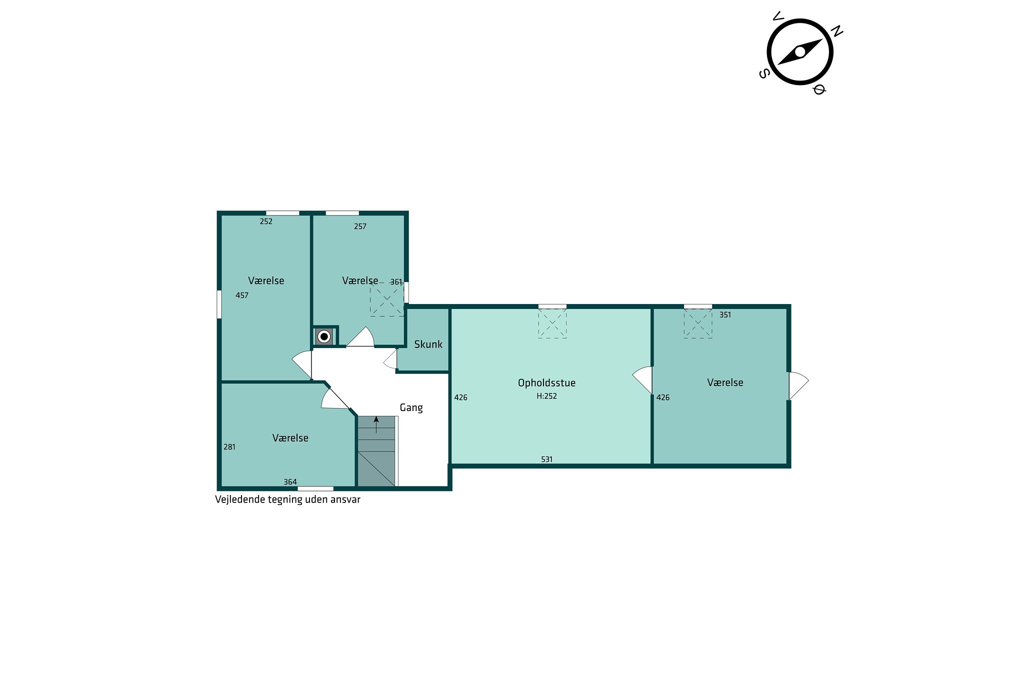 Plantegninger billede af Gravene 16, 5620 Glamsbjerg