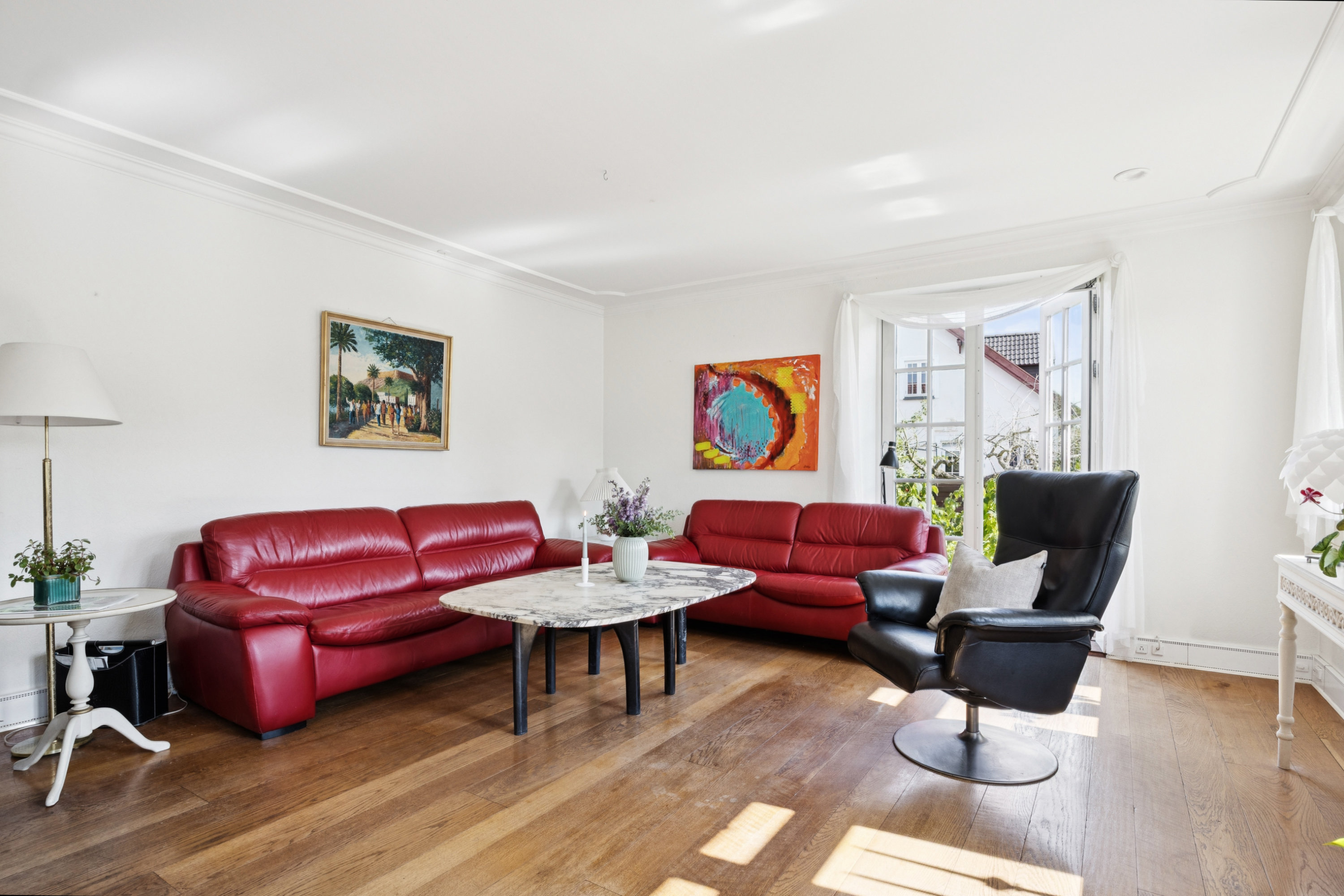 Fremhævet stue billede i fuldskærmstilstand. Billede af Højelsevej 31, 4600 Køge