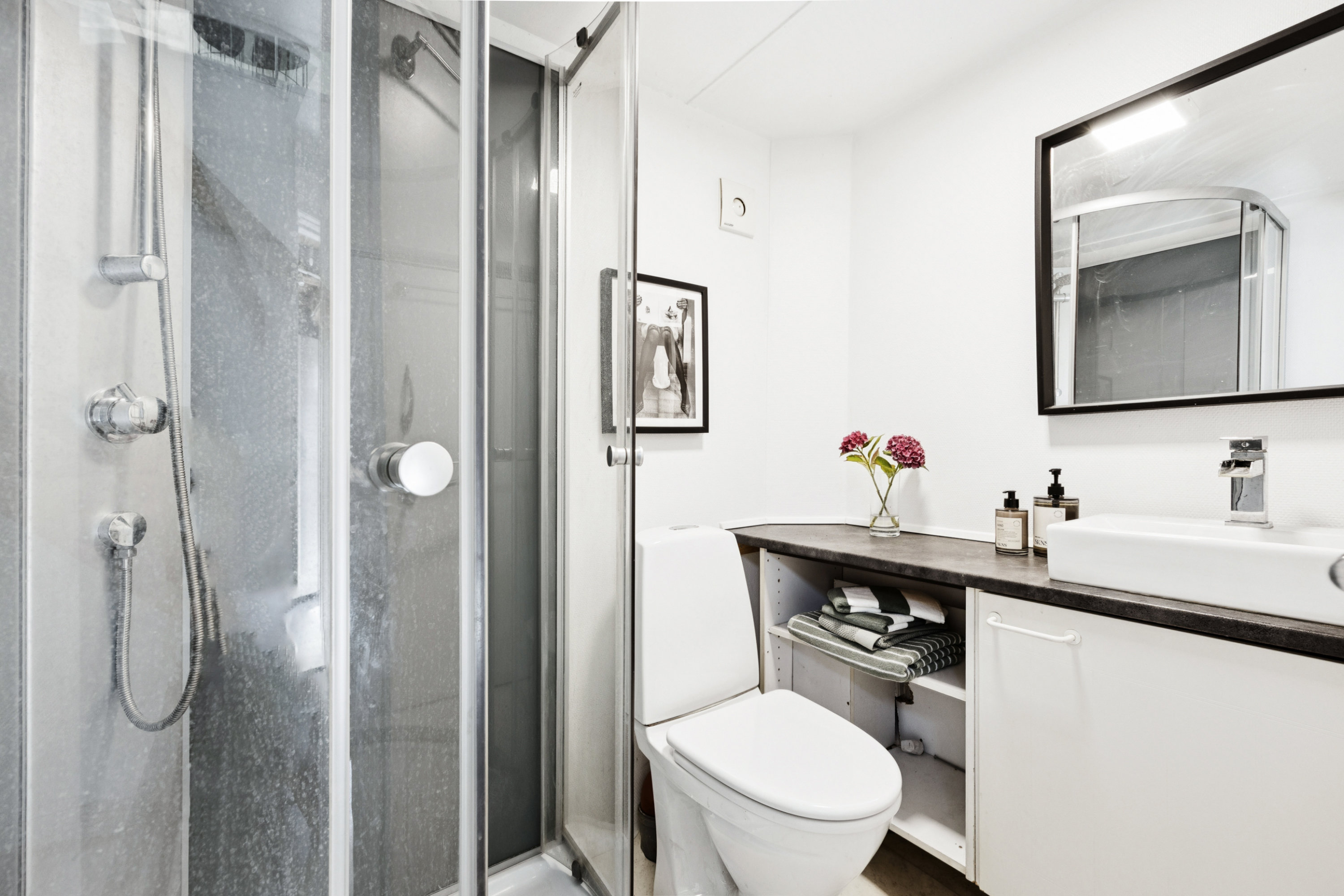 Fremhævet badeværelse billede i fuldskærmstilstand. Billede af Højelsevej 31, 4600 Køge