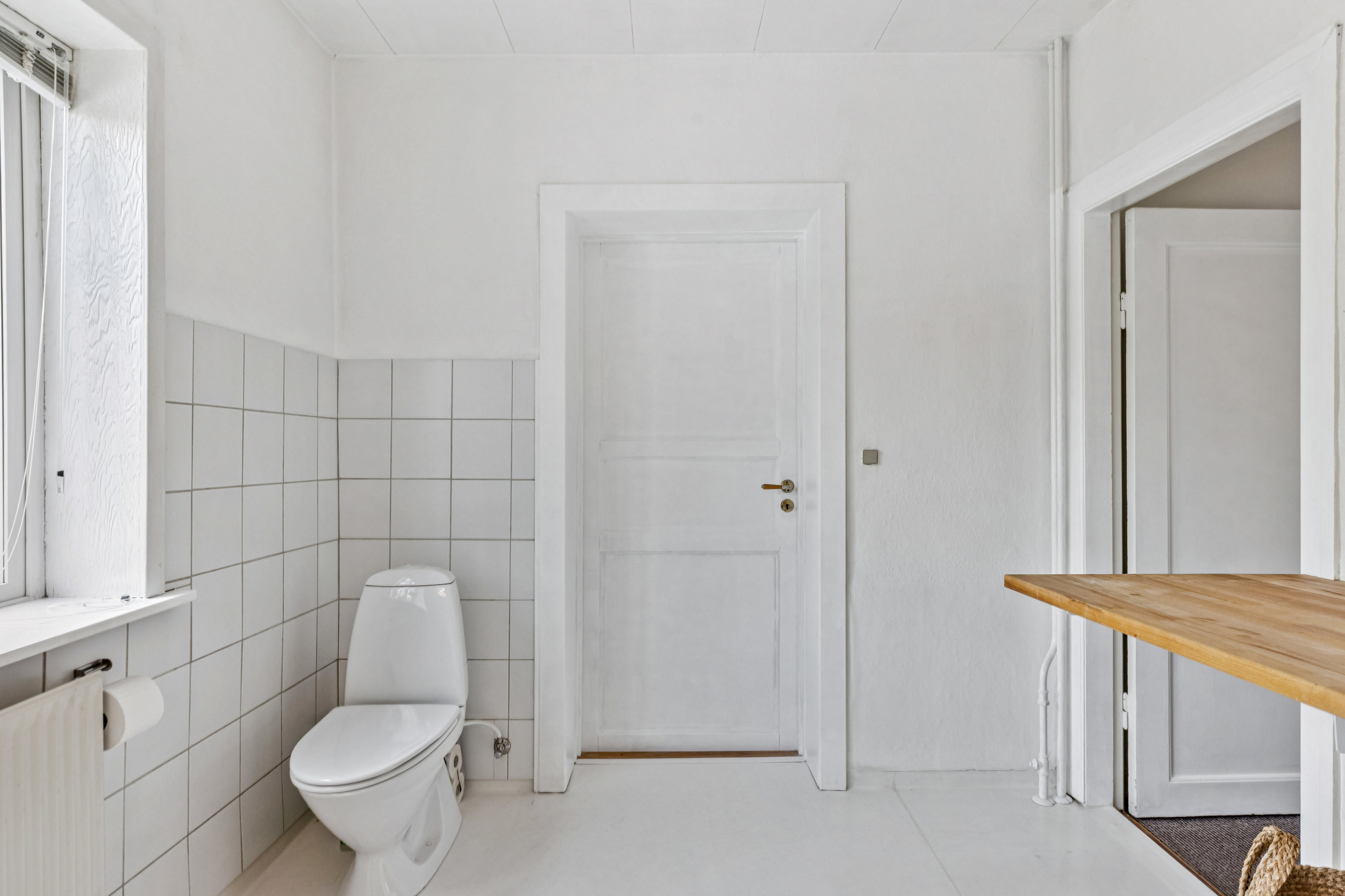 Fremhævet badeværelse billede i fuldskærmstilstand. Billede af Holmevej 7, st.., 6760 Ribe