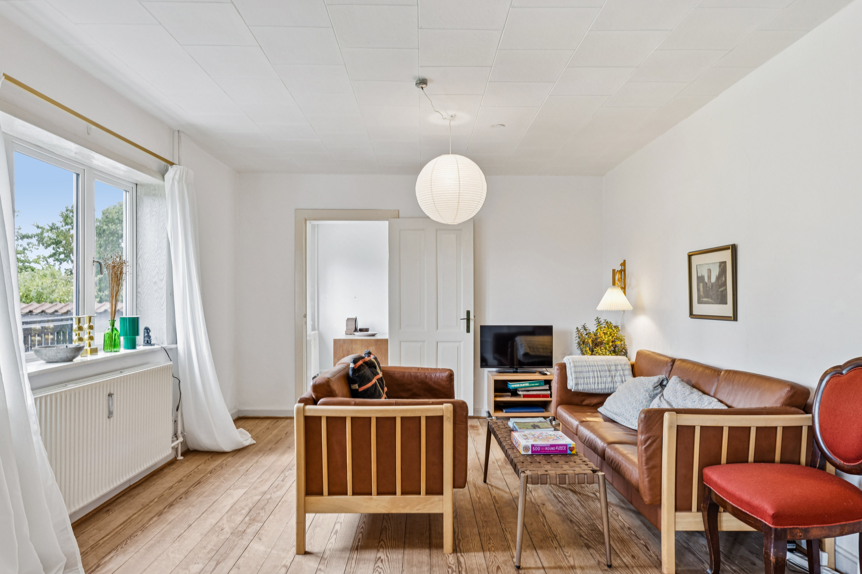 Fremhævet stue billede i fuldskærmstilstand. Billede af Holmevej 7, st.., 6760 Ribe