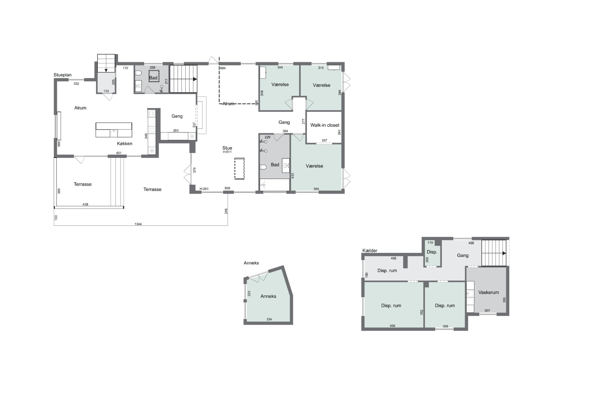 Plantegninger billede af Astersvej 7, 4200 Slagelse