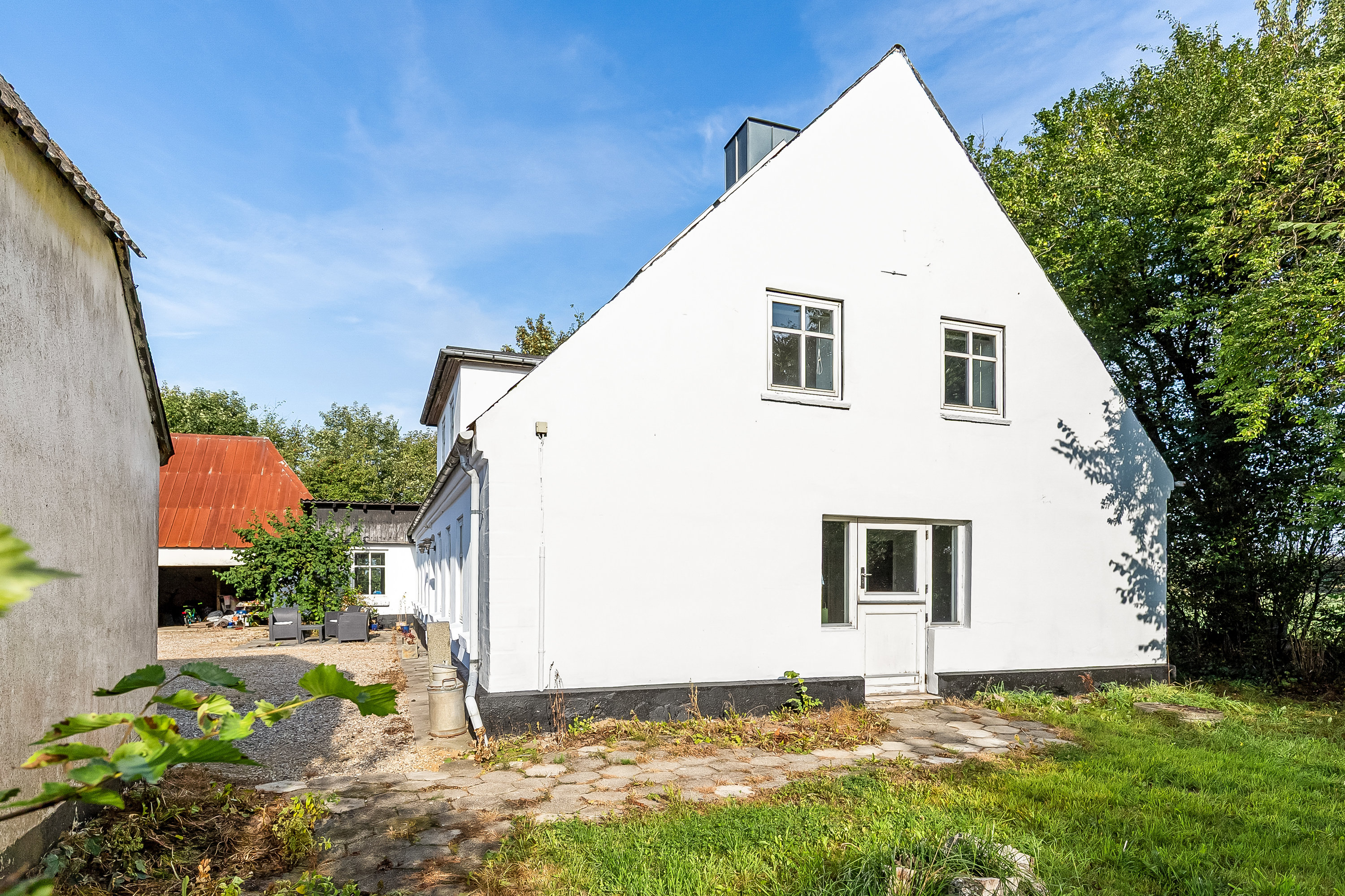 Fremhævet facade billede i fuldskærmstilstand. Billede af Lillevej 3, Bastrup, 6580 Vamdrup