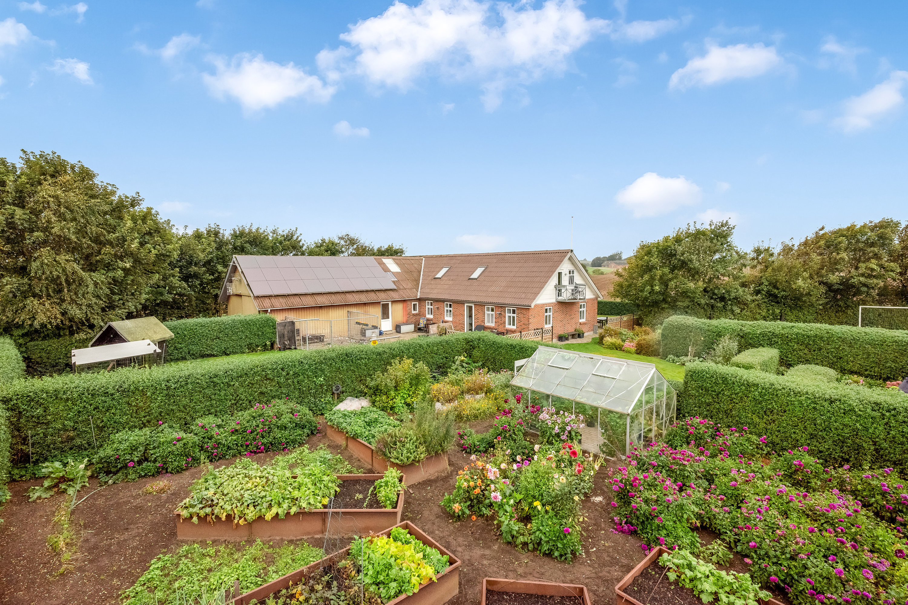 Miniaturebillede 1: ejendommen. Billede af Borgdalvej 1, Gudum, 7620 Lemvig