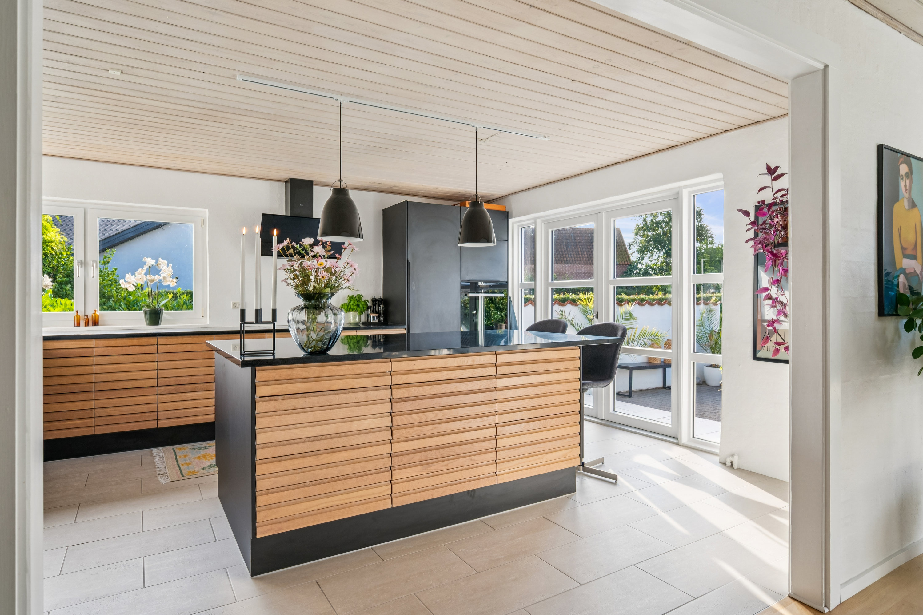 Fremhævet køkken billede i fuldskærmstilstand. Billede af Strandbyvej 31, 8240 Risskov