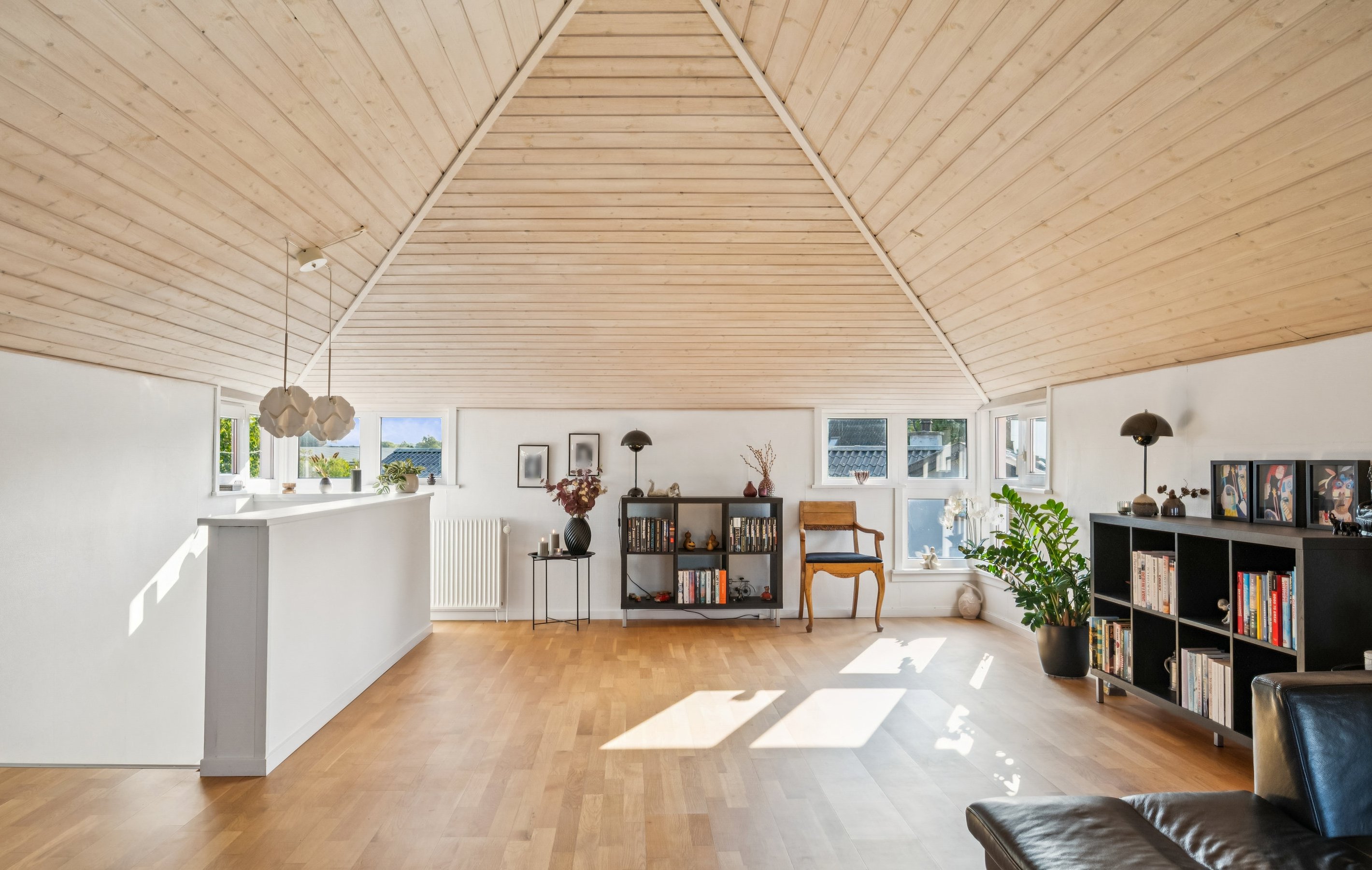 Fremhævet stue billede i fuldskærmstilstand. Billede af Strandbyvej 31, 8240 Risskov